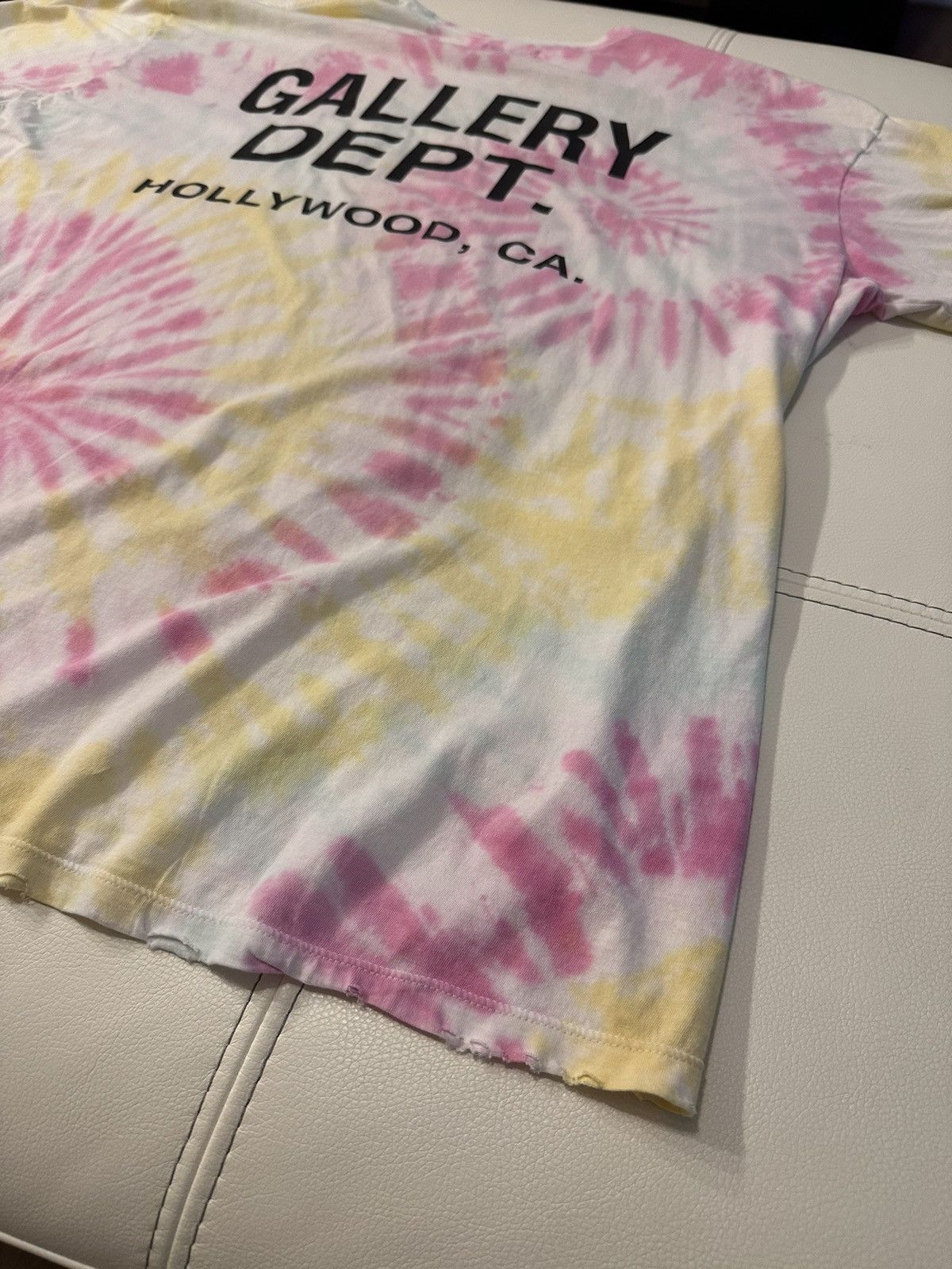 Gallery Dept. Gallery Dept Tie Die Tee Size US XXL / EU 58 / 5 - 9 Thumbnail