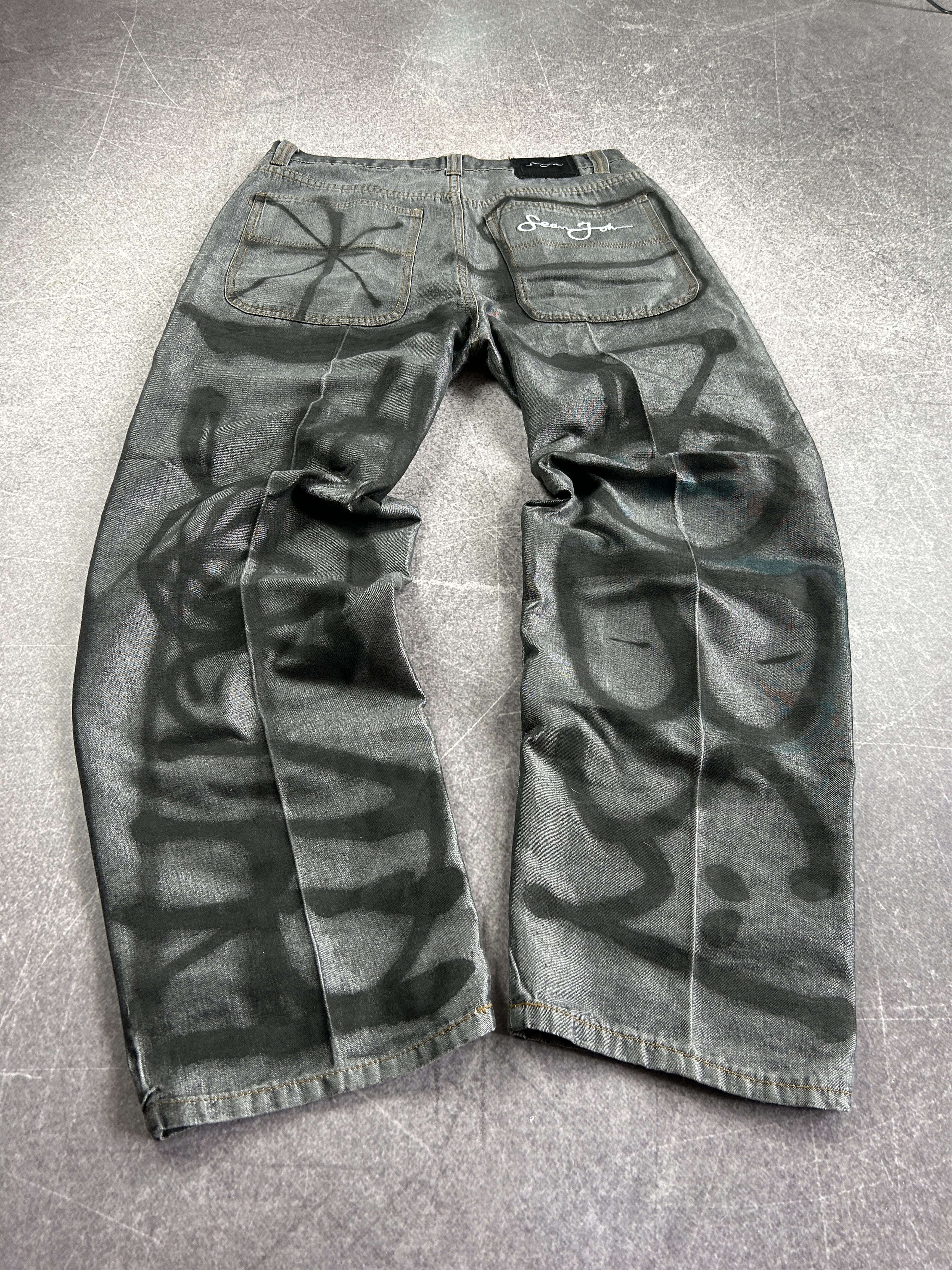 Designer VTG 💥HYSTERIC GLAMOUR RICK OWENS STYLE GRAFFITI JEANS 90S Size US 32 / EU 48 - 1 Thumbnail