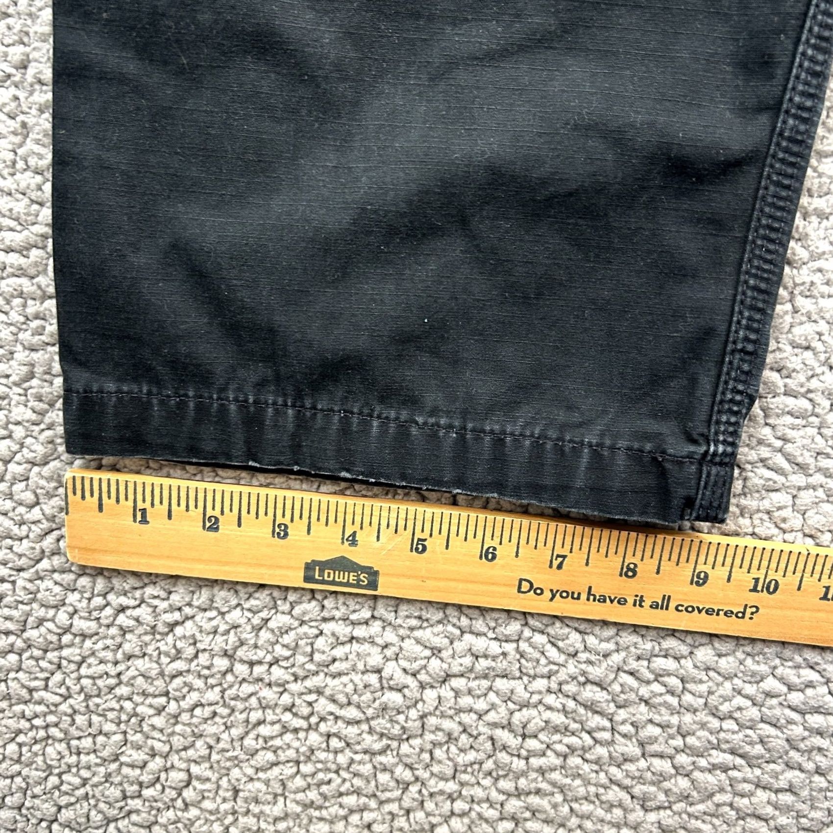 Carhartt Carhartt Duck Double Knee Dungaree Jeans Black 38x34 Mens Regular 38in Inseam Cotton Denim Construction Work Pants USA Fit B3421 BLK Size US 38 / EU 54 - 6 Thumbnail