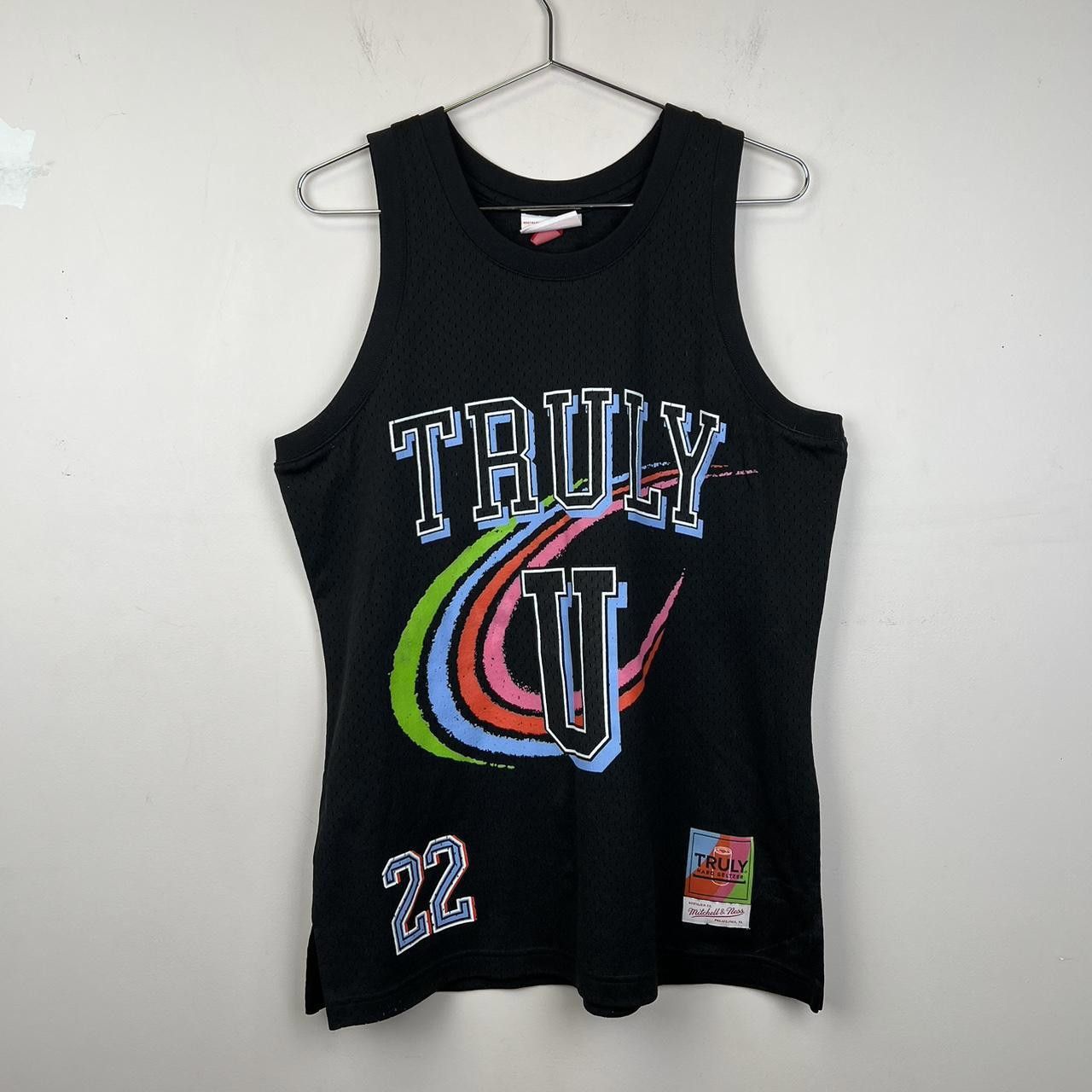 Mitchell & Ness Truly Hard Seltzer Black Mesh Jersey - Size M Size US M / EU 48-50 / 2 - 1 Thumbnail