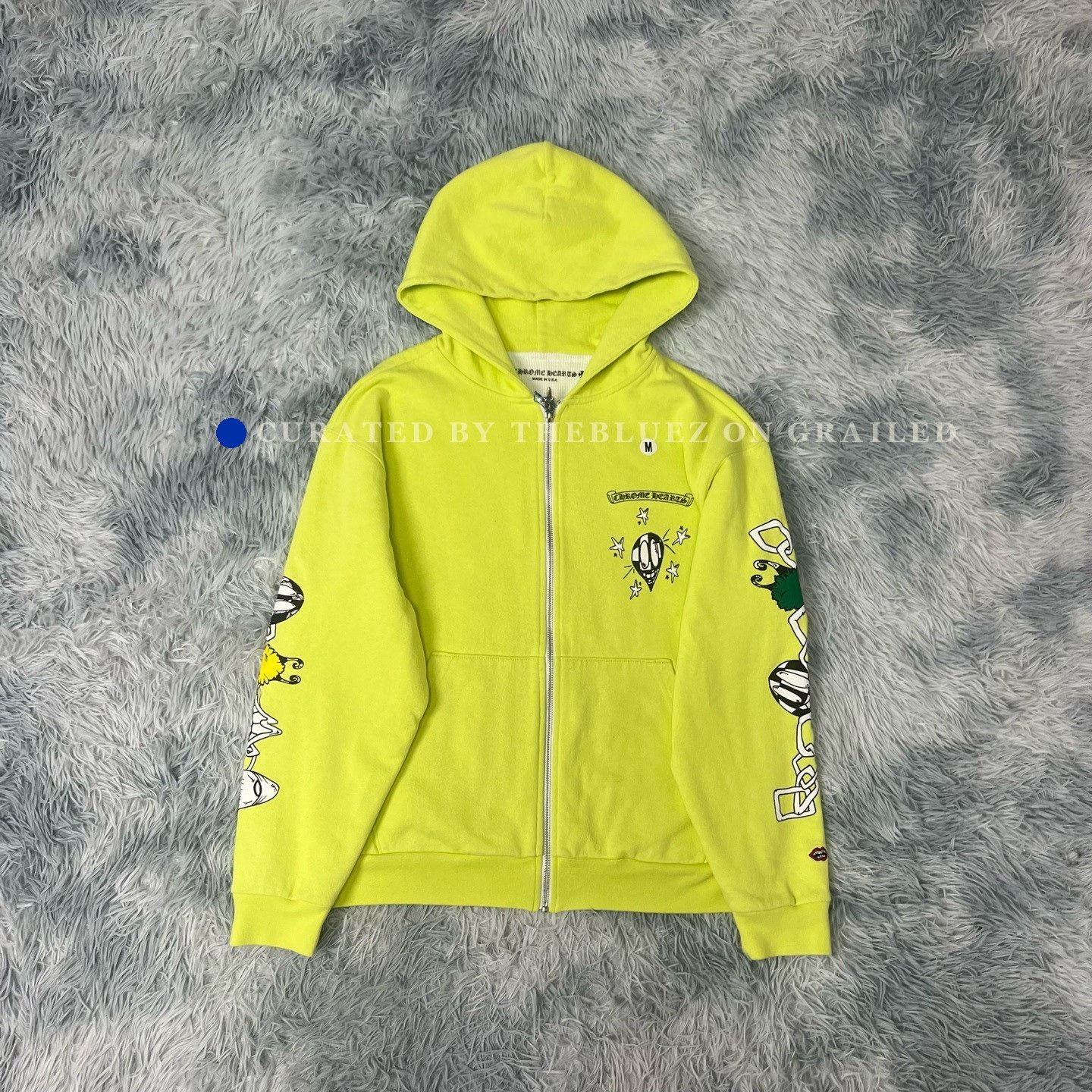 Chrome Hearts Chrome Hearts Matty Boy Yellow Link Hoodie | Grailed