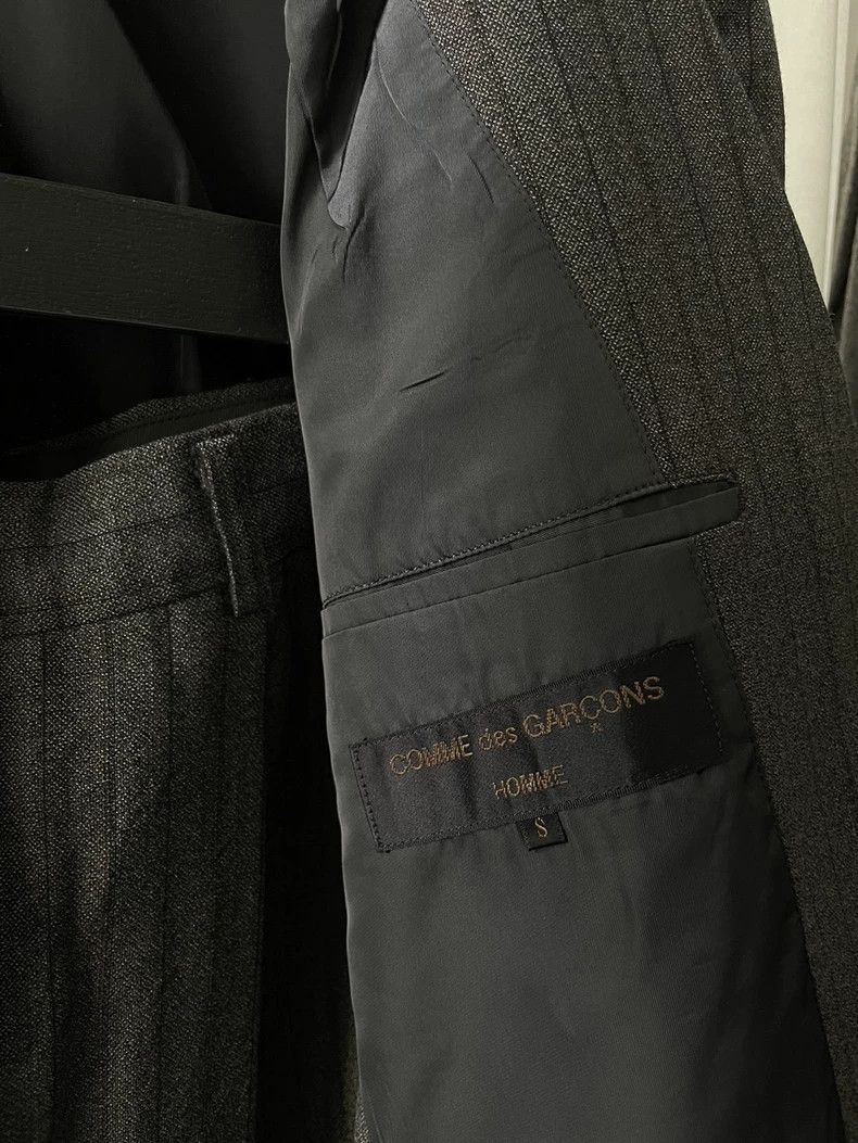 Comme des Garcons Comme des Garçons size s Striped dark grey black blazer su Size 36S - 5 Thumbnail