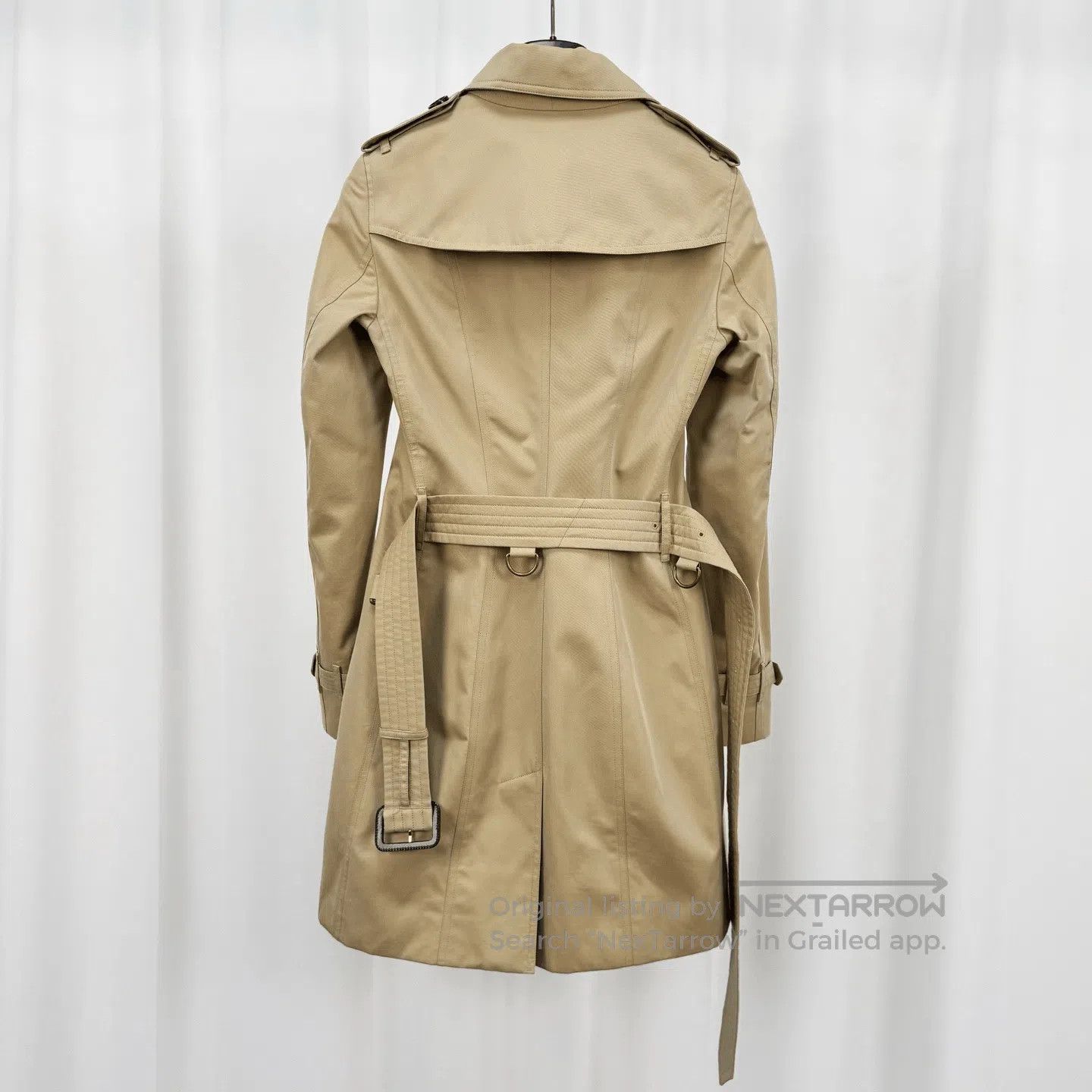 Burberry Burberry Beige Check Lining Trench Coat. Size M / US 6-8 / IT 42-44 - 2 Thumbnail