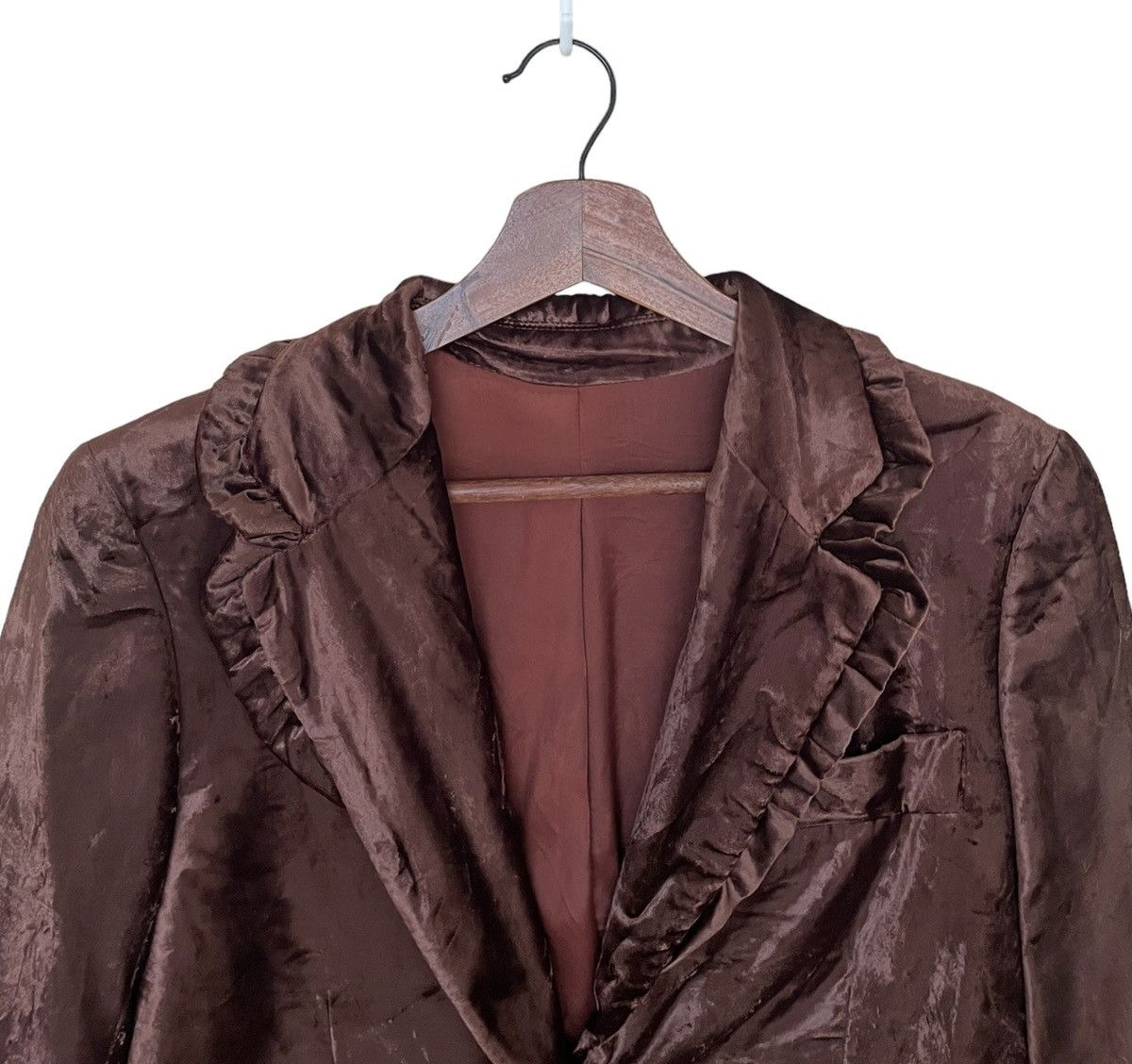 Designer × Moschino Vintage Brand Moschino Velvet Jacket 1990s Size US M / EU 48-50 / 2 - 5 Thumbnail