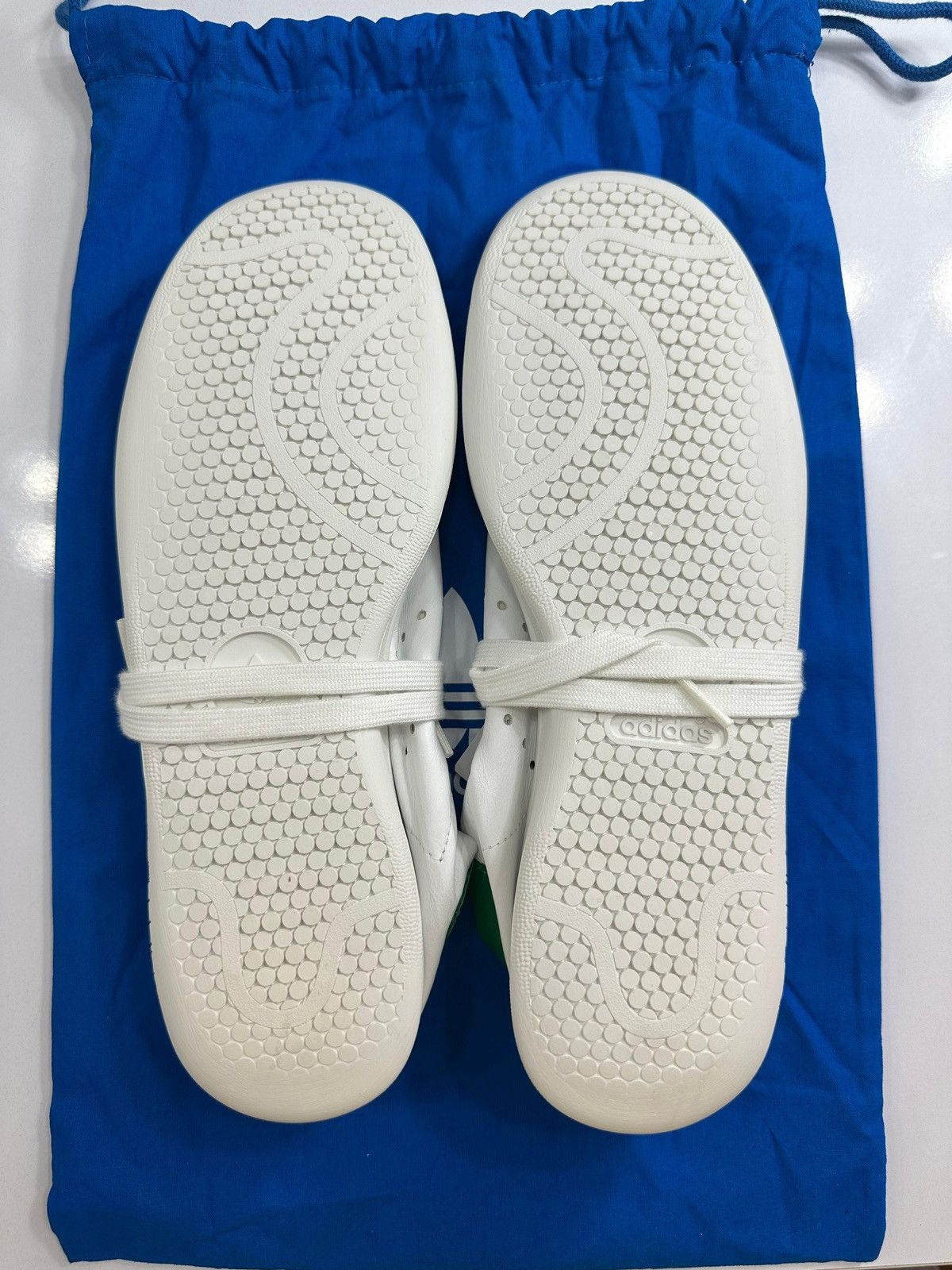 Adidas × Balenciaga Balenciaga Adidas Stan Smith Stan Smith White Green Size US 8 / EU 41 - 3 Thumbnail