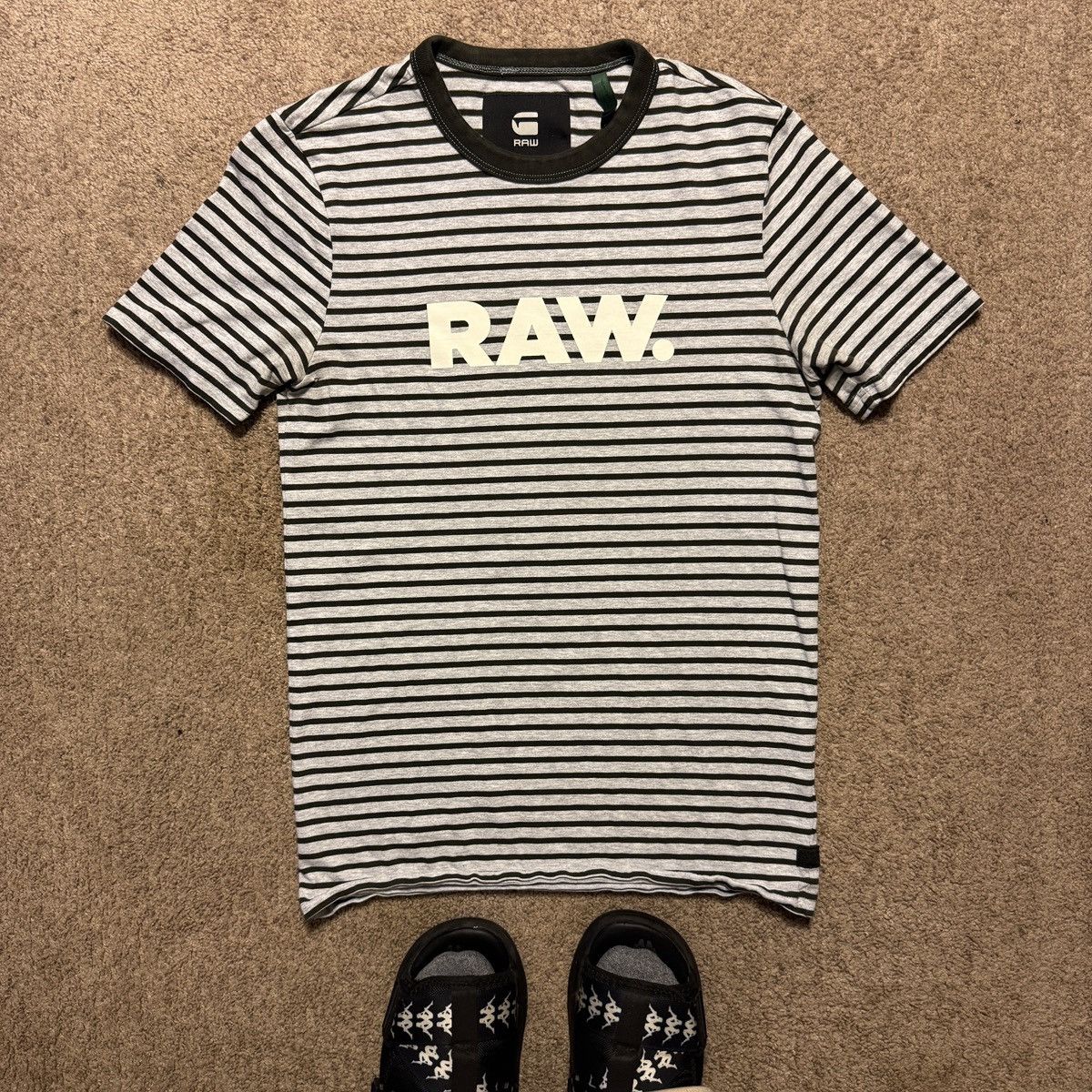 G-Star G STAR RAW STRIPED T-SHIRT Size US S / EU 44-46 / 1 - 1 Thumbnail