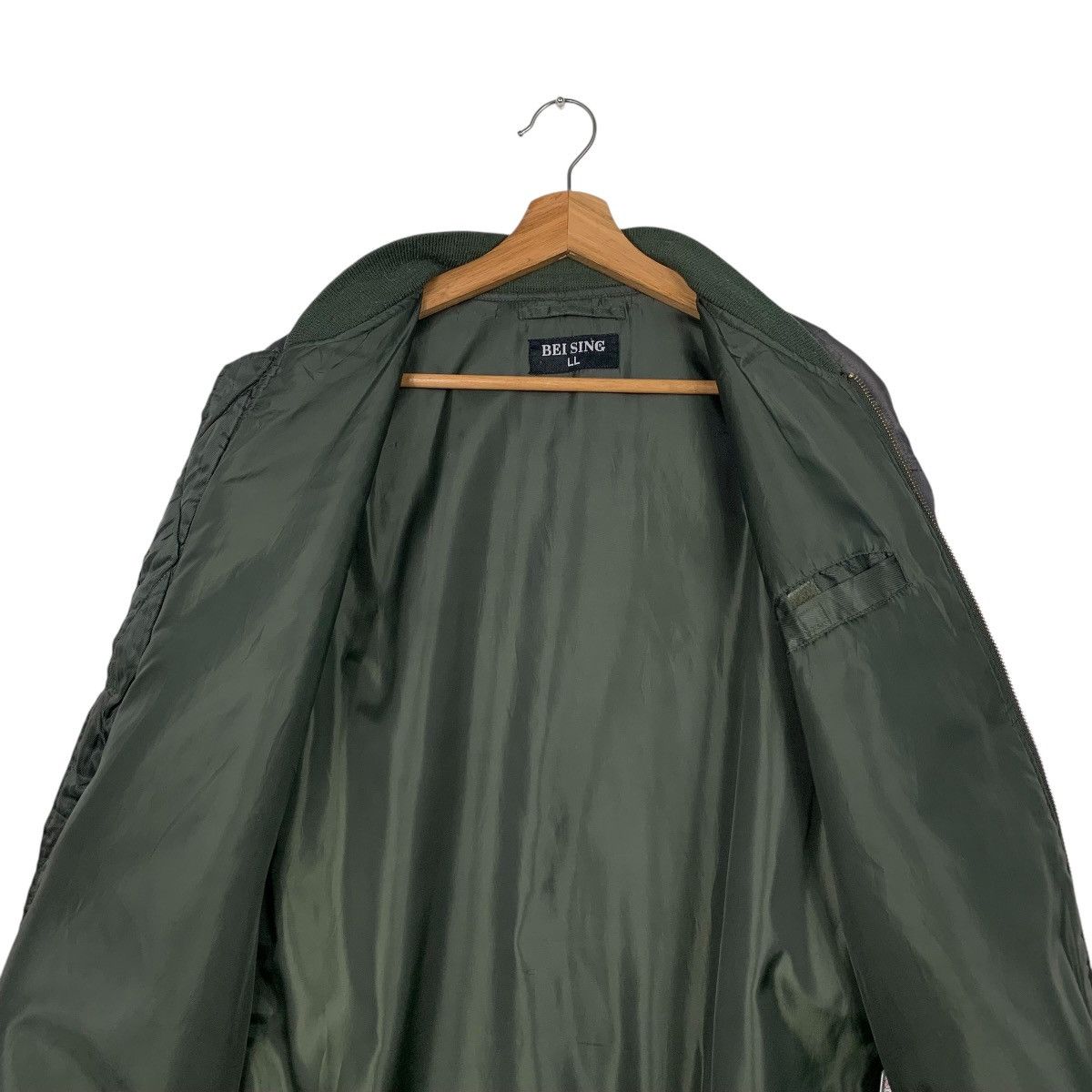 Japanese Brand BEI SING Work Bomber Jacket #1994-C87 Size US L / EU 52-54 / 3 - 12 Thumbnail