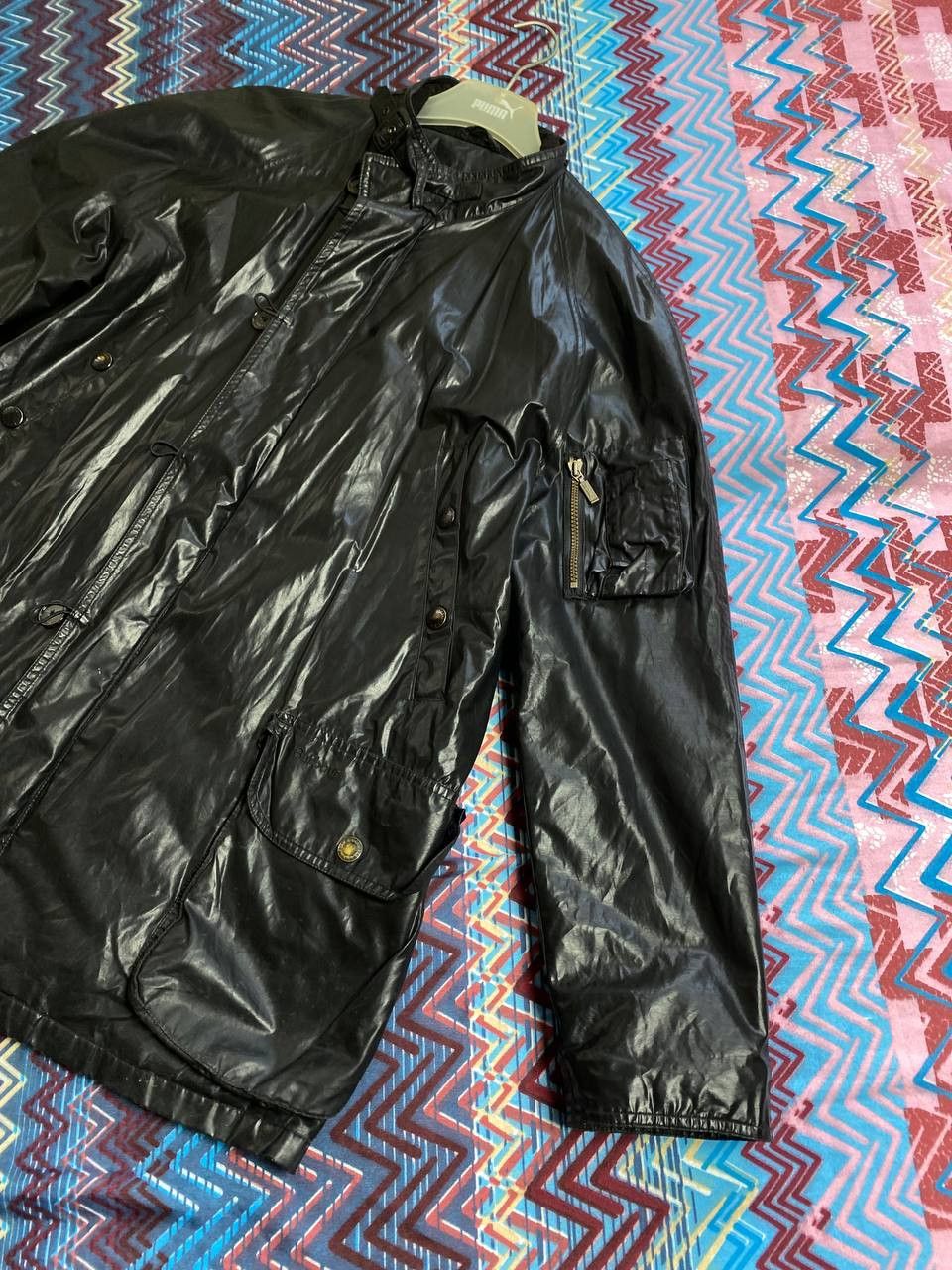 Barbour vintage Barbour black Y2K Leather jacket Streetwear Size US L / EU 52-54 / 3 - 12 Thumbnail