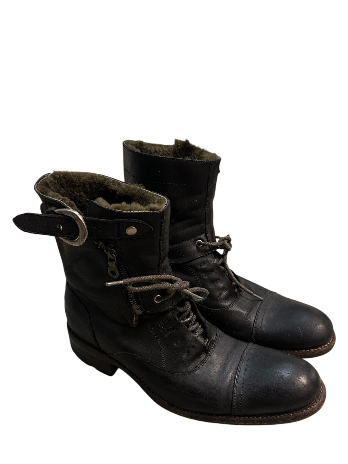 Alfredo Bannister Alfredo Bannister Leather Boots Size US 7.5 / EU 40-41 - 2 Thumbnail
