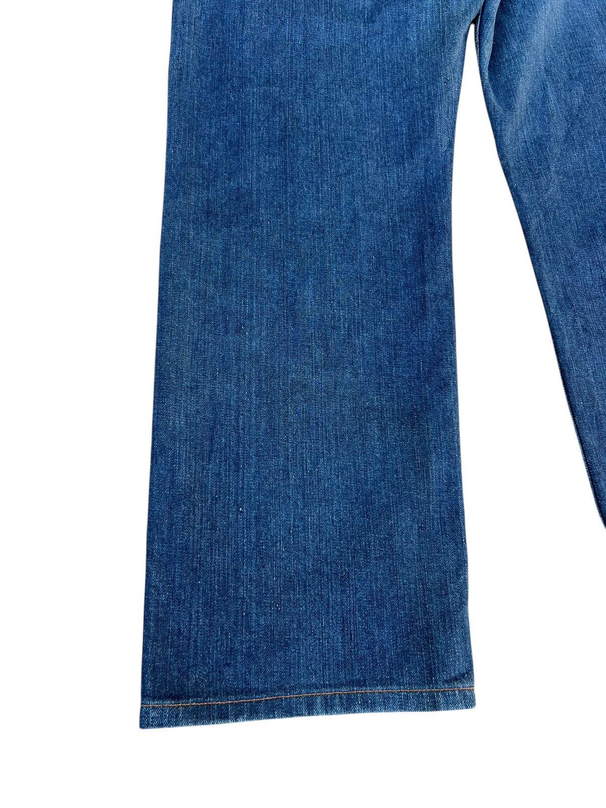 Wrangler Vintage 90s Wrangler Blue Bell Mud Denim Selvedge Jeans Size US 35 - 17 Thumbnail