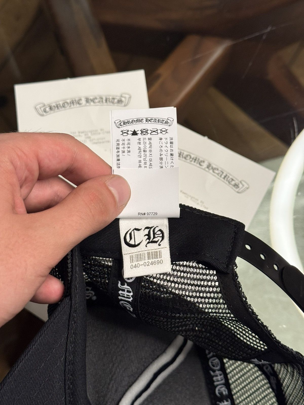 Chrome Hearts NYC CHROME HEARTS TRUCKER Size ONE SIZE - 3 Thumbnail
