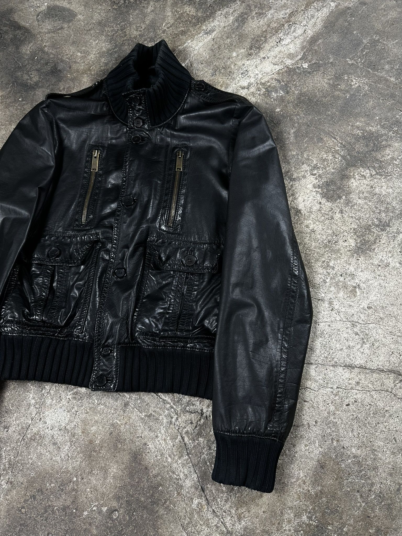 Gucci FW06 Gucci Madonna Leather Biker Jacket Size US M / EU 48-50 / 2 - 3 Thumbnail