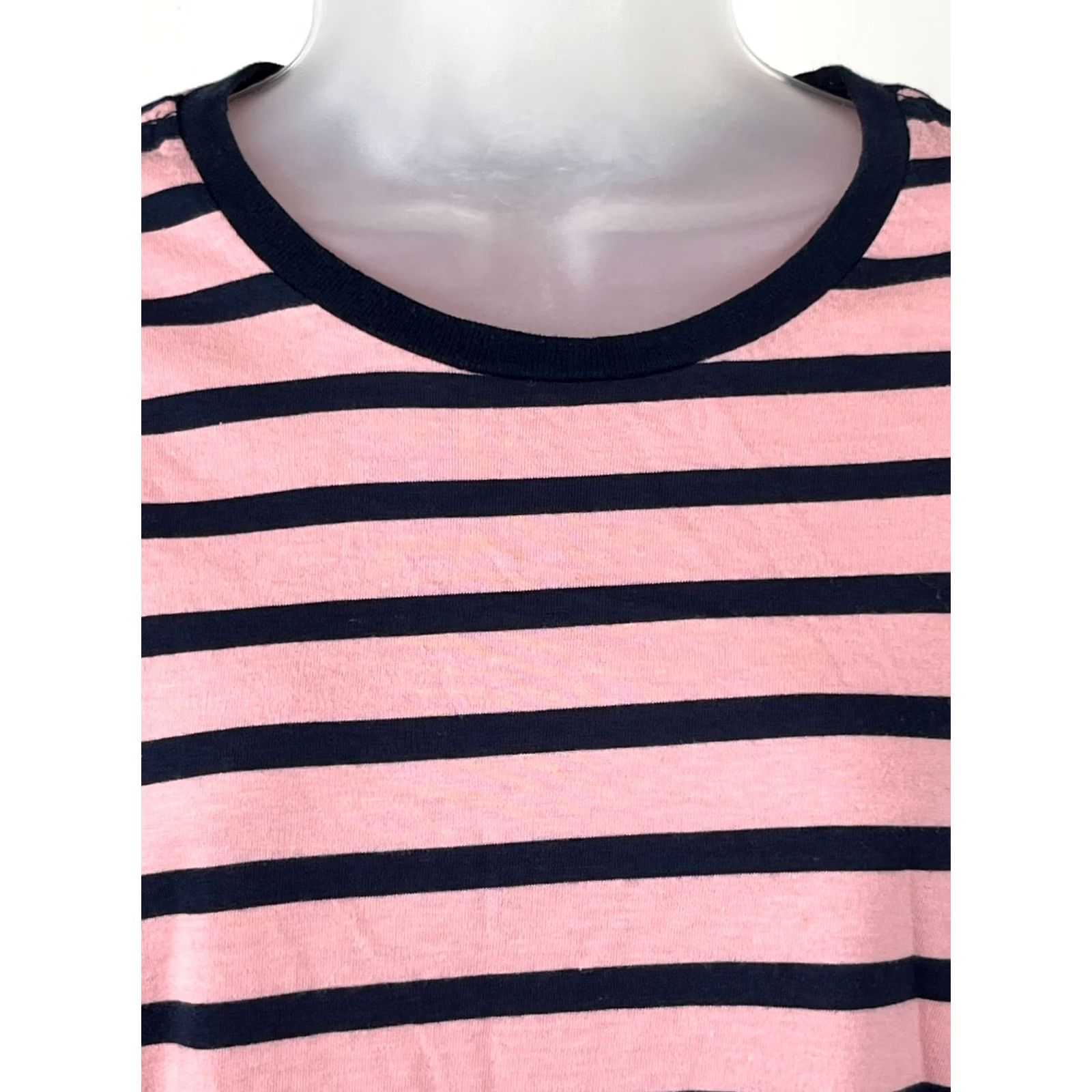 H&M H&M T-Shirt Mens Size S Blue Pink Navy Striped Crewneck Short Sleeve Tee Size US S / EU 44-46 / 1 - 2 Thumbnail