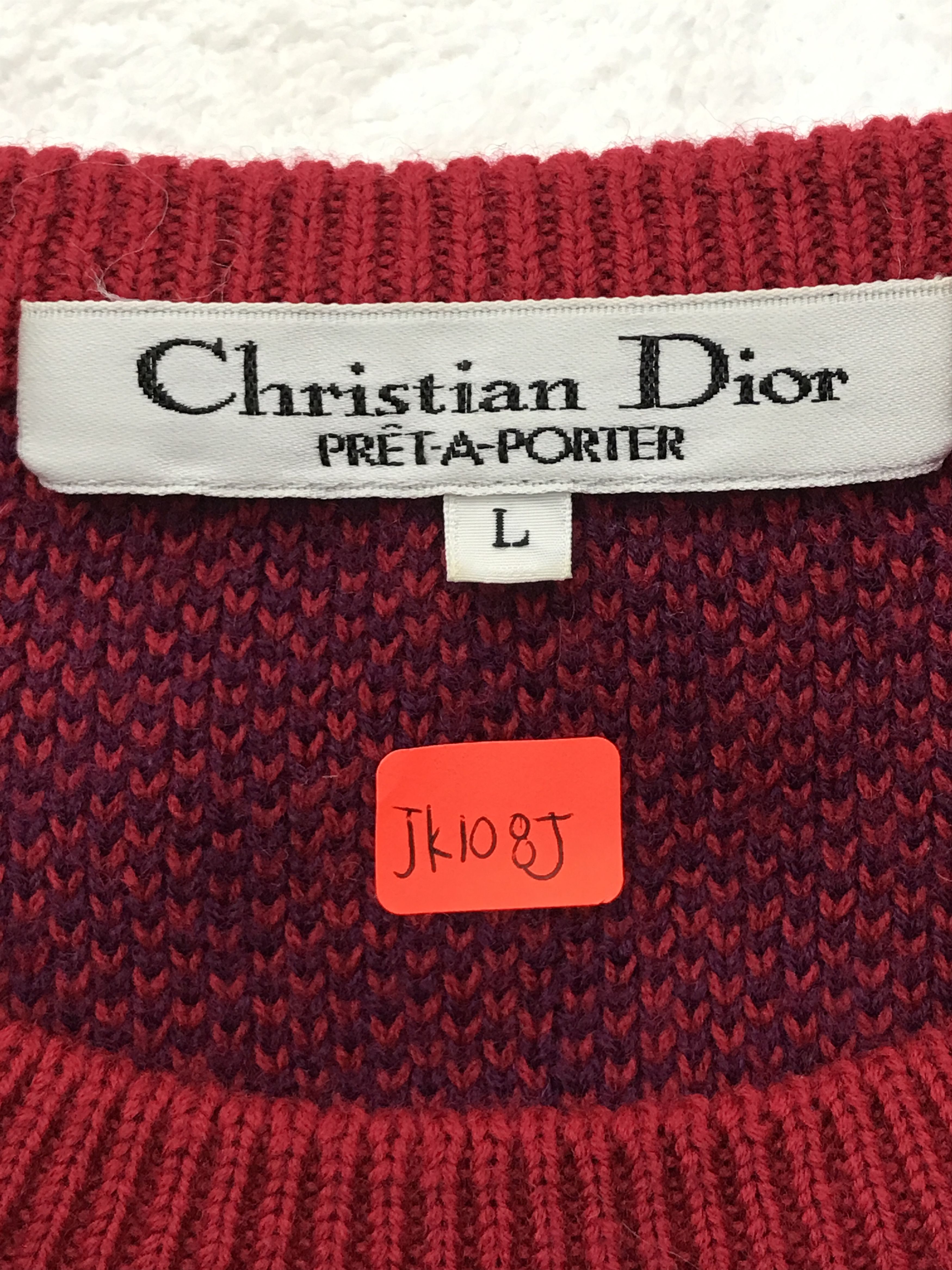 Christian Dior Monsieur Vintage Christian Dior Knit Jumper Sweater Trotter Monogram Size L / US 10 / IT 46 - 8 Thumbnail