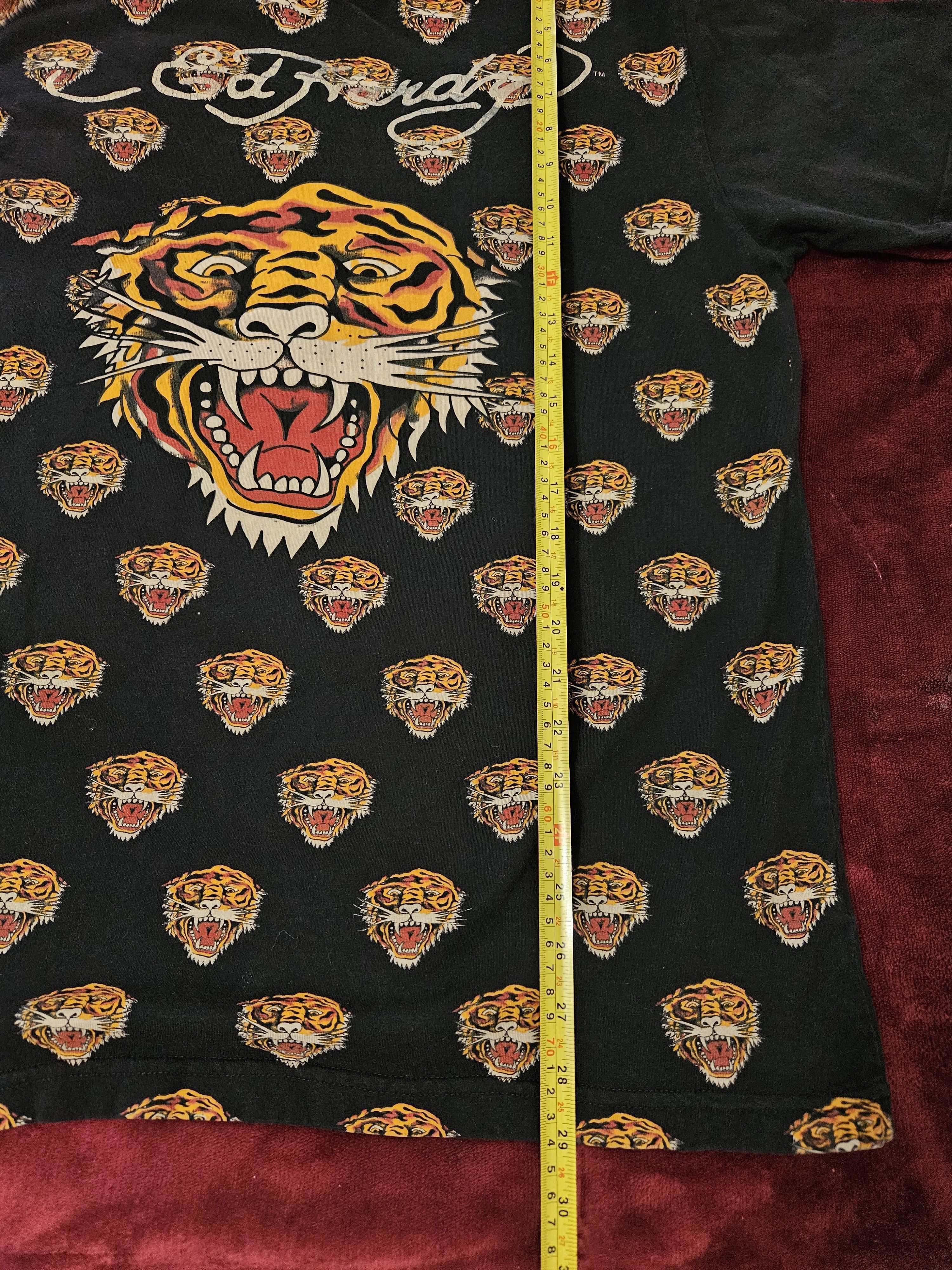Ed Hardy VTG Ed Hardy Christian Audigier Men L Tiger Print All Over Size US M / EU 48-50 / 2 - 3 Thumbnail