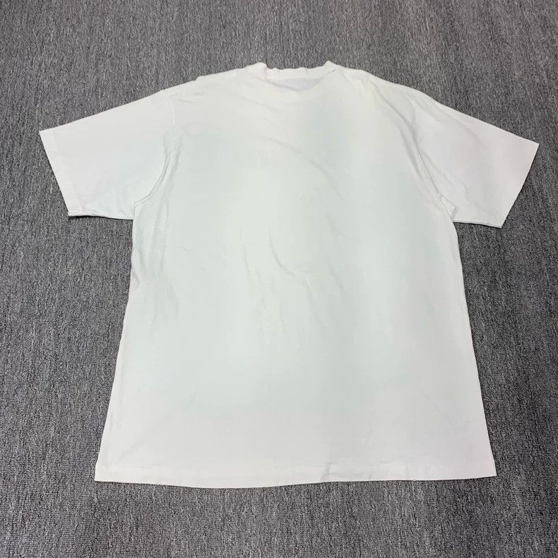 Balenciaga Balenciaga White destroyed logo short sleeve Size US XS / EU 42 / 0 - 2 Thumbnail