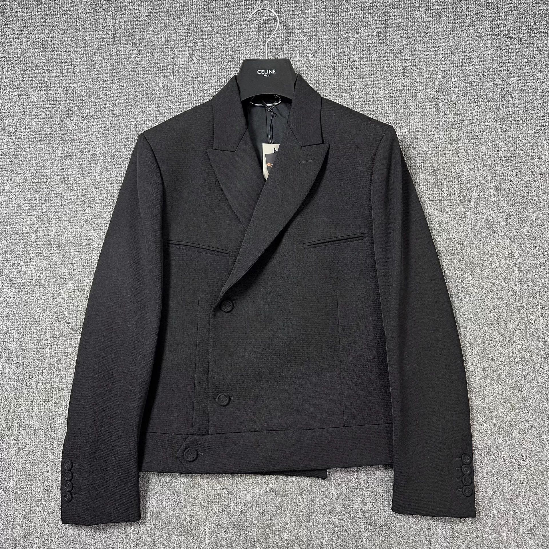 Dior Dior Man Black 46 100% Wool Blazer Size 46R - 1 Thumbnail
