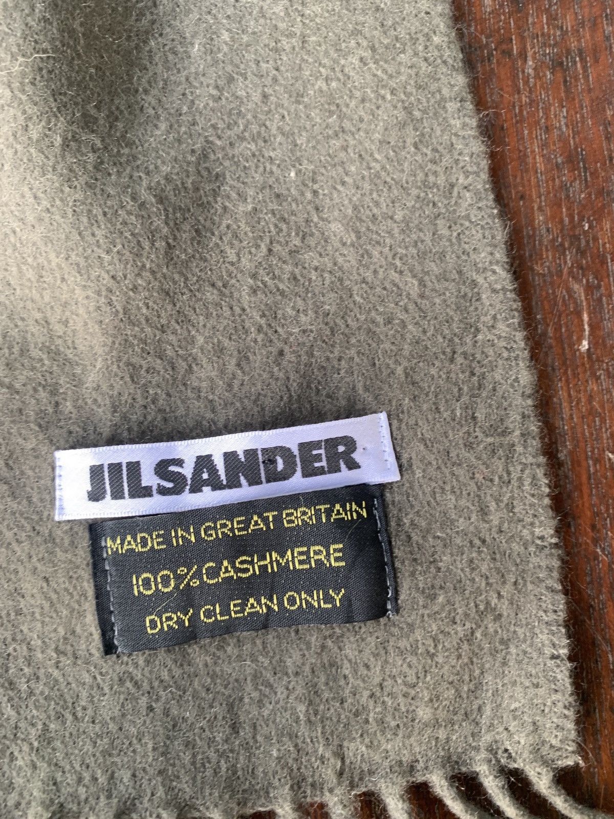 Jil Sander Jil sander cashmere muffler Size ONE SIZE - 2 Thumbnail
