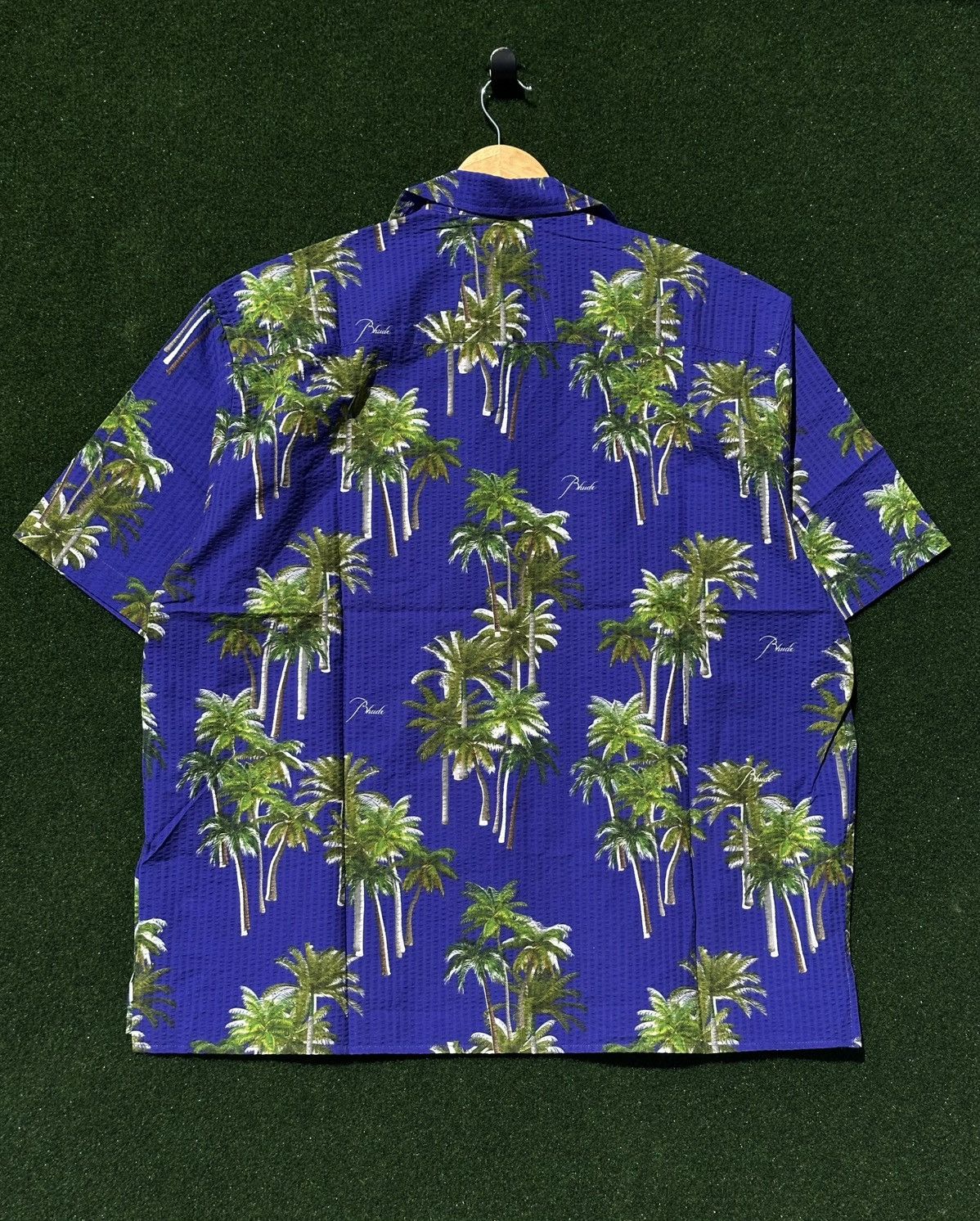 Rhude Rhude Sear Sucker Hawaiian Button Up Size US L / EU 52-54 / 3 - 3 Thumbnail