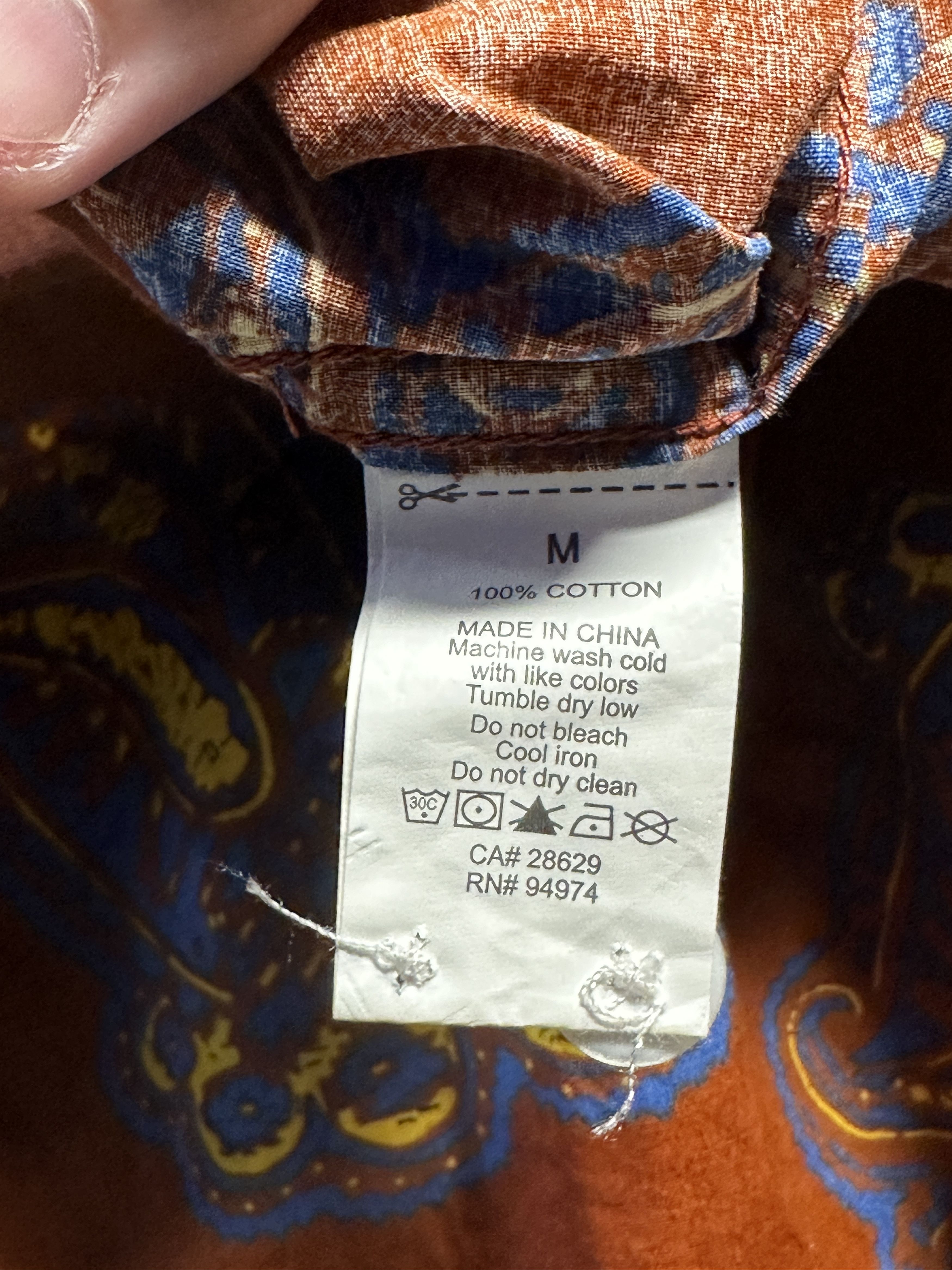 Stussy Stussy Big Paisley Button Up Size US M / EU 48-50 / 2 - 5 Thumbnail