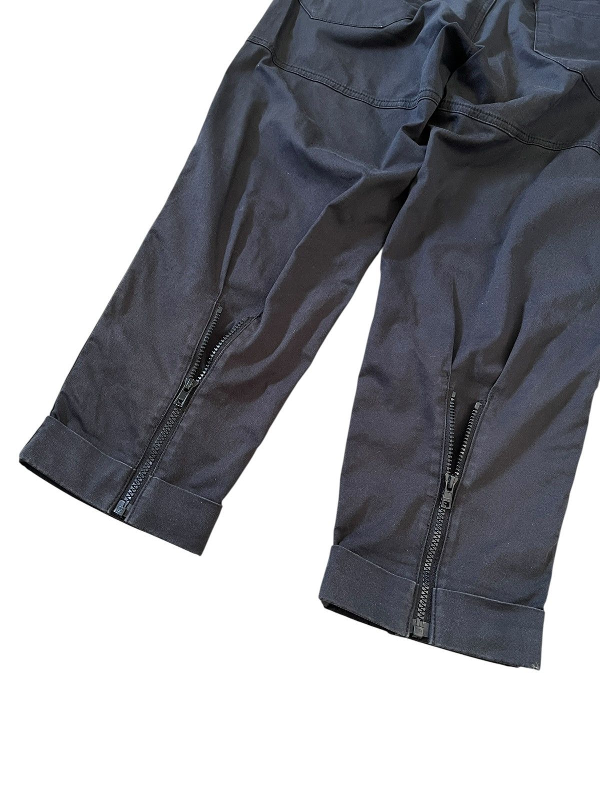Japanese Brand × WHIZ LIMITED AW14 Whiz Limited Patchwork Cropped Trousers Undercover Size US 33 - 8 Thumbnail