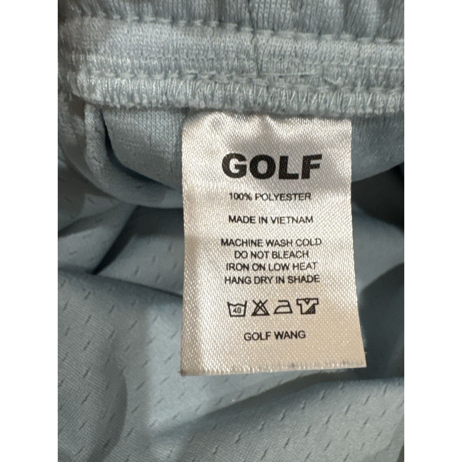 Golf Wang Golf Wang Gayola Mesh Shorts Light Blue Casual Loungewear Size US 33 - 4 Thumbnail