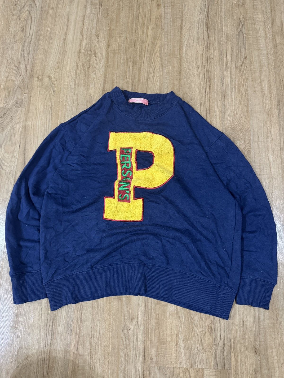 Japanese Brand × PERSON'S PERSONS x WEGO BIG LOGO SWEATSHIRT Size US M / EU 48-50 / 2 - 1 Thumbnail