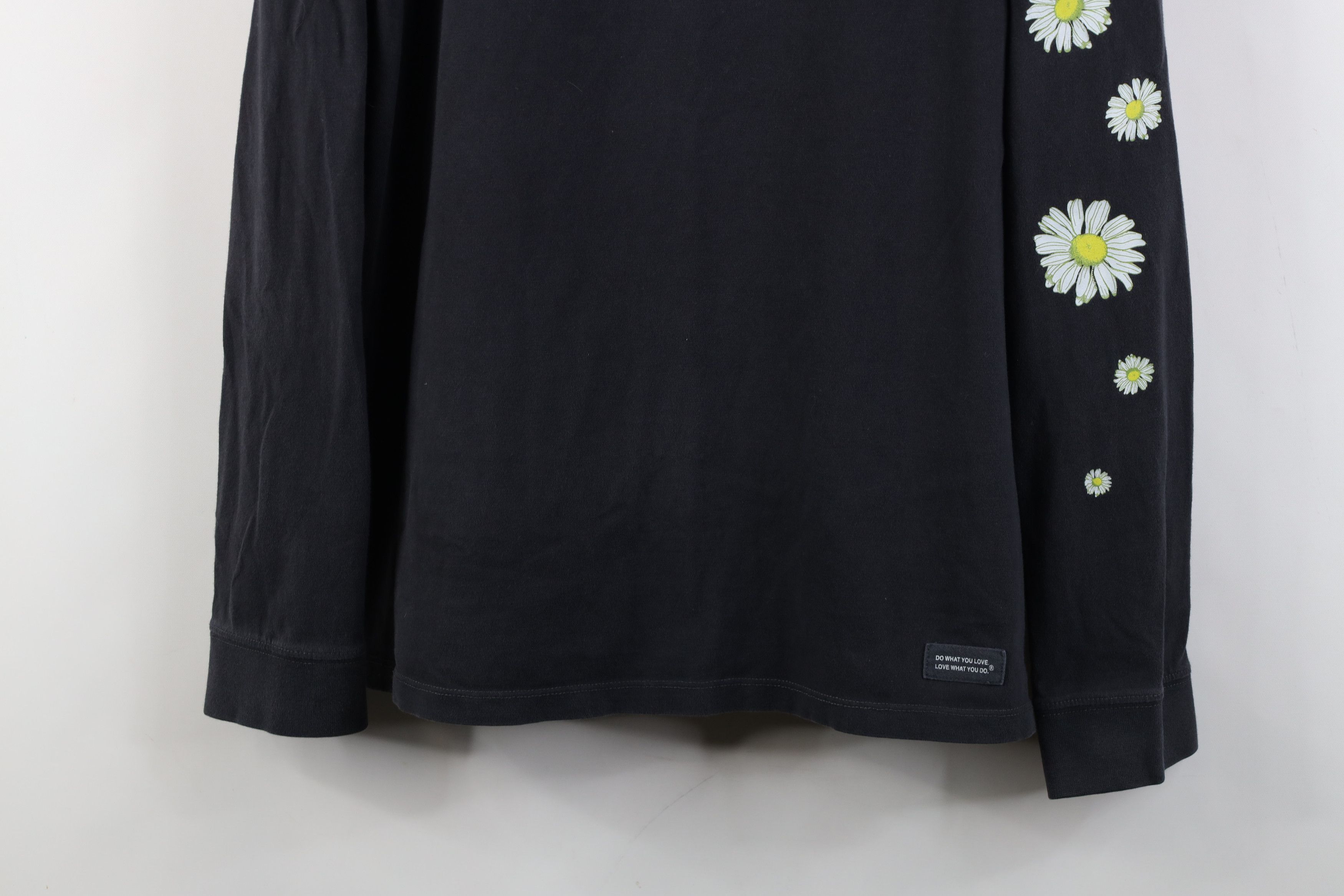 Life is Good Life Is Good Spell Out Flower Long Sleeve T-Shirt Crusher Size L / US 10 / IT 46 - 3 Thumbnail