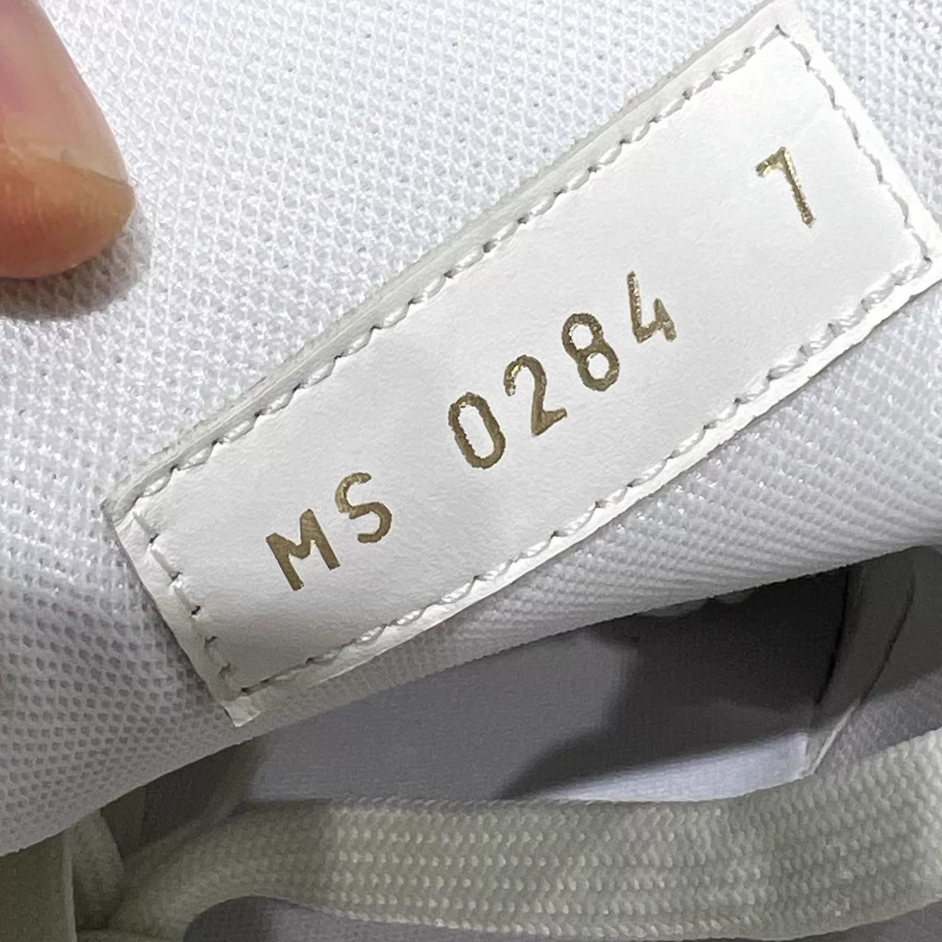 Louis Vuitton LV Trainer AOP Gray White Denim UK7 Size US 8 / EU 41 - 8 Thumbnail