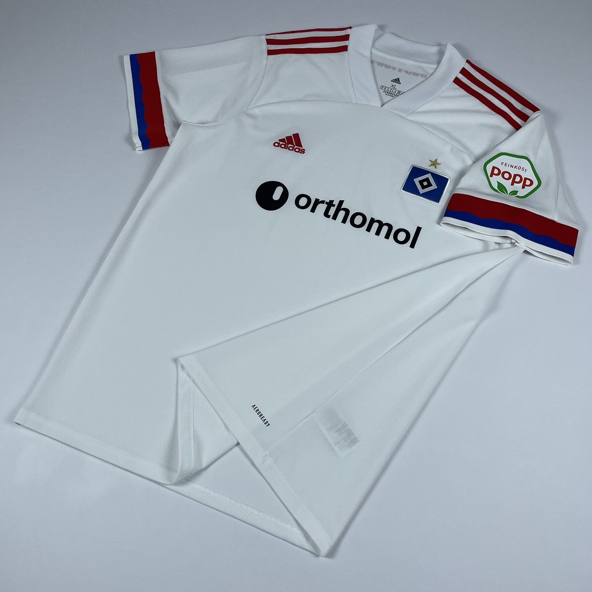 Adidas Adidas Hamburg SV 2020-21 Soccer Jersey Football T-shirt Size US XL / EU 56 / 4 - 7 Thumbnail