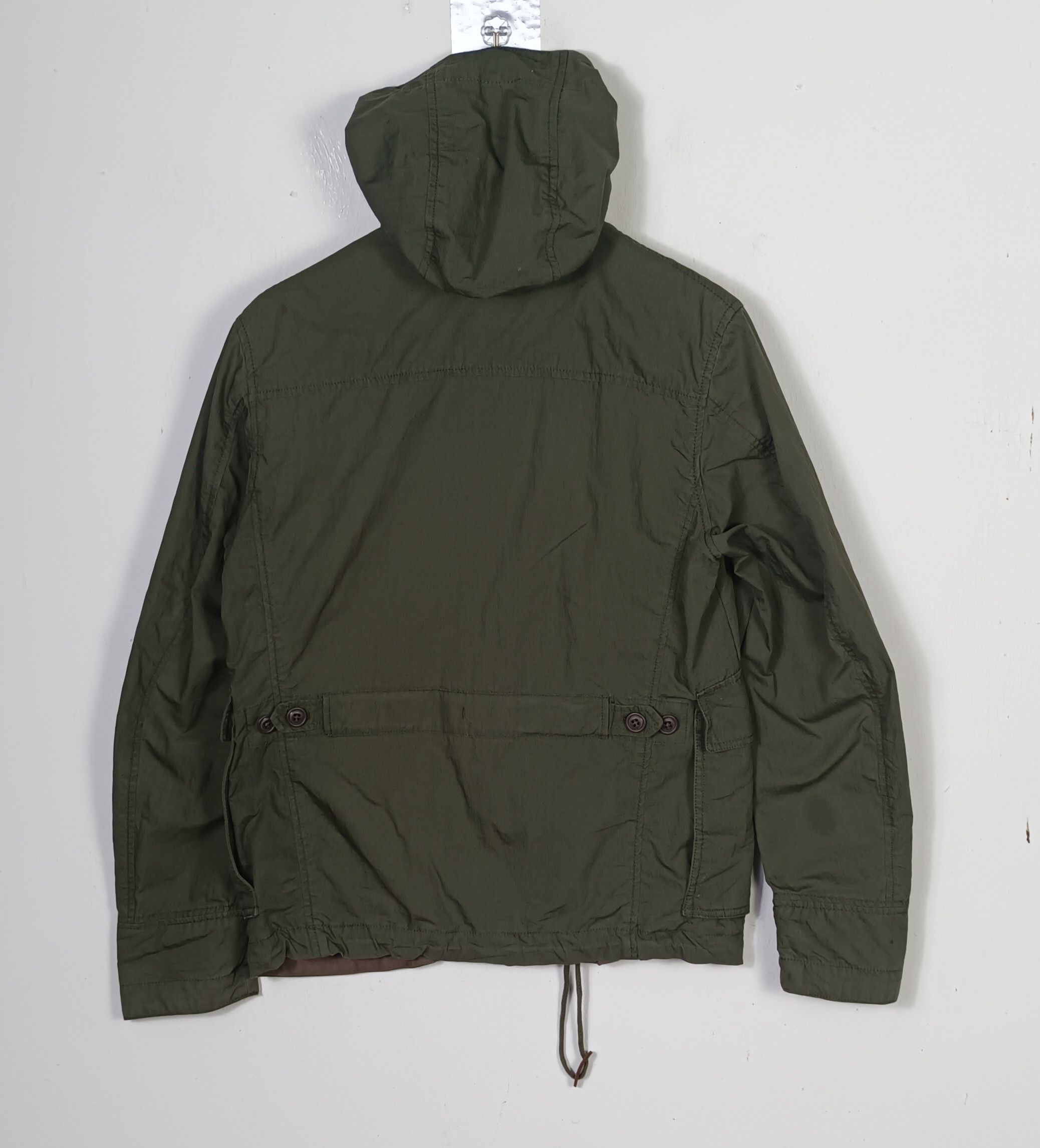 SHIPS Ships Japan Multipocket Tactical Cargo Hoodie Jacket Size US M / EU 48-50 / 2 - 2 Thumbnail