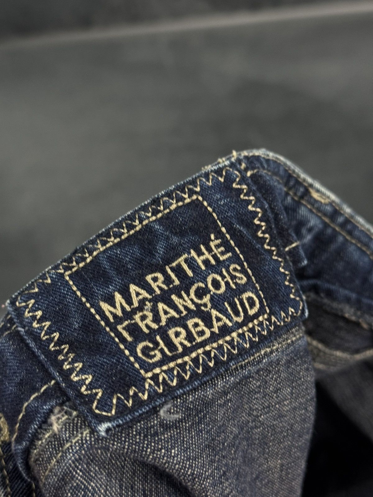 Marithe + Francois Girbaud Marithe Francois Girbaud Glamour Denim Mini Skirt Size 26" / US 2 / IT 38 - 8 Thumbnail