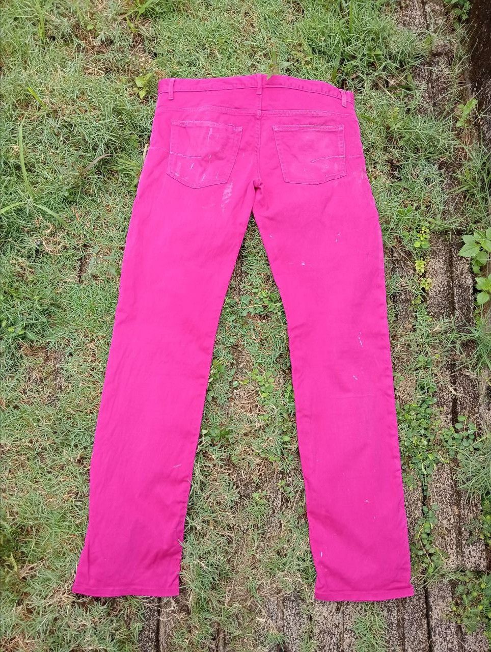 Dior × Hedi Slimane Dior Homme Combine Cotton Polyurethane Stretch Pants Size US 32 / EU 48 - 14 Thumbnail