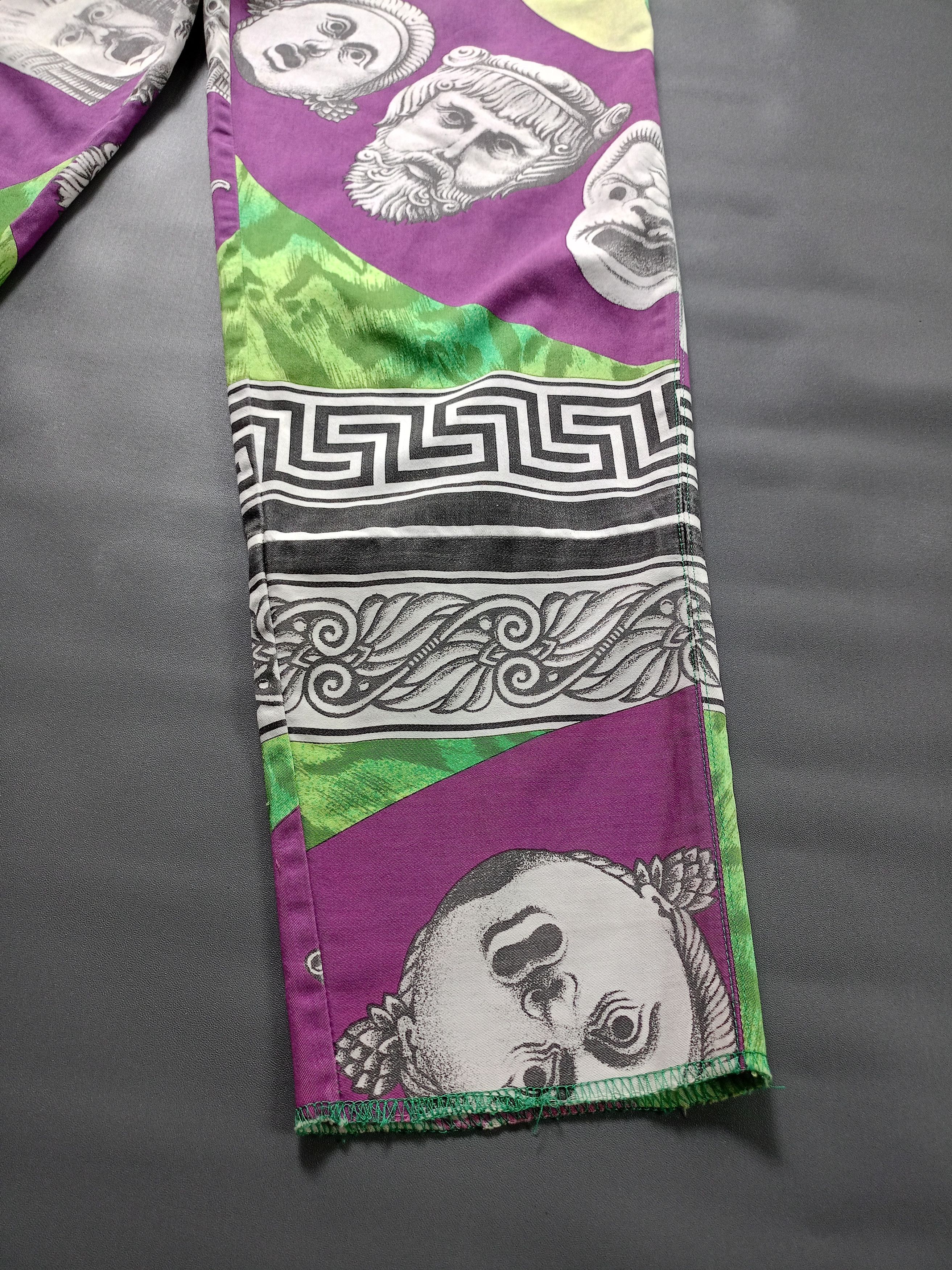 Versace 90s Gianni Versace Opera Balleto Teatro Cinema print Pants Size 24" / US 00 / IT 34 - 4 Thumbnail