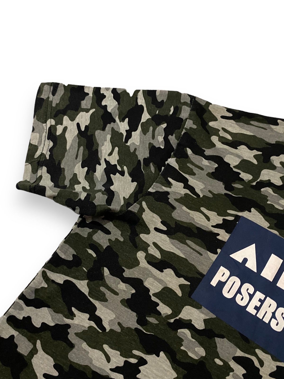 Airwalk × Japanese Brand AIRWALK POSERS GO HOME CAMOFLAGED TEE Size US M / EU 48-50 / 2 - 4 Thumbnail