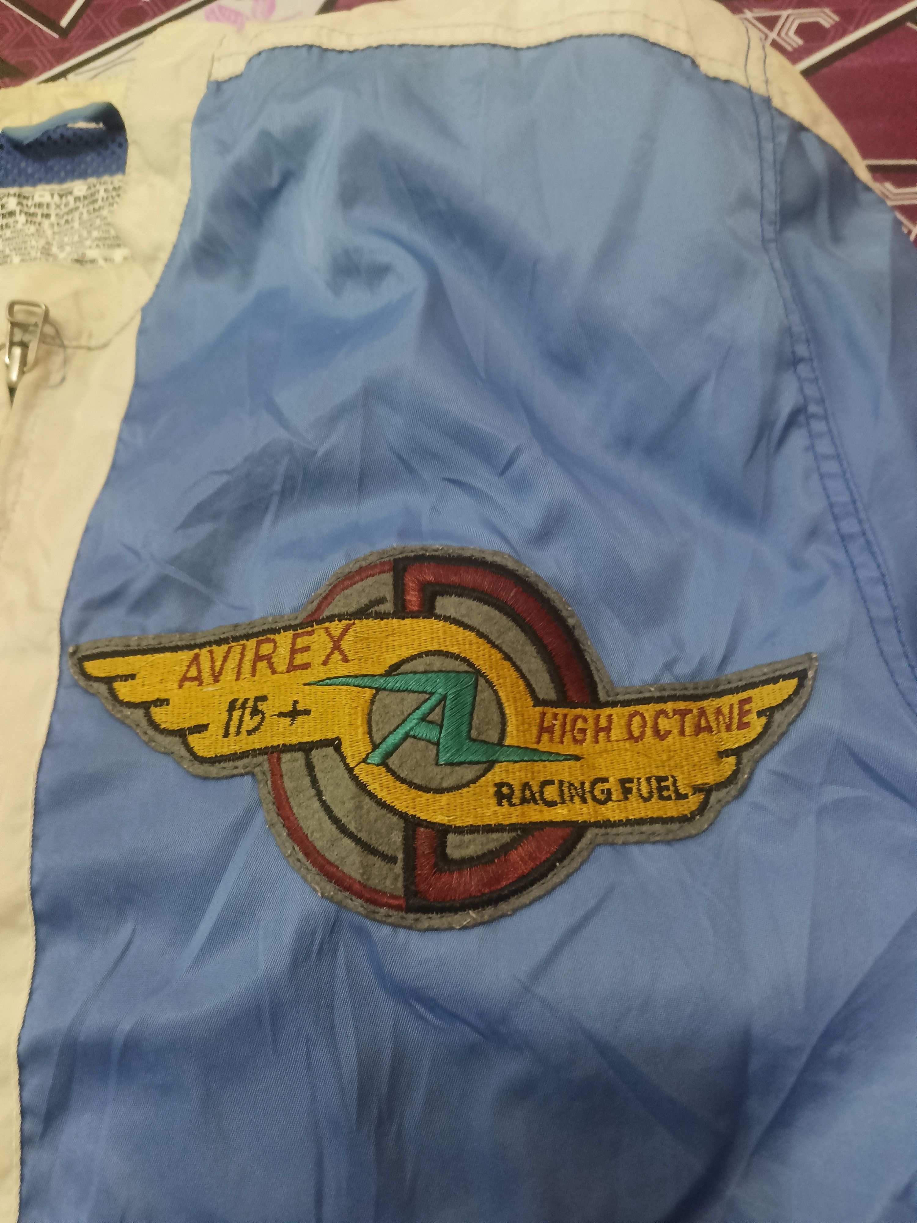 Avirex Rare Vtg Avirex USA polyester Jacket up Zipper Patches Size US M / EU 48-50 / 2 - 6 Thumbnail