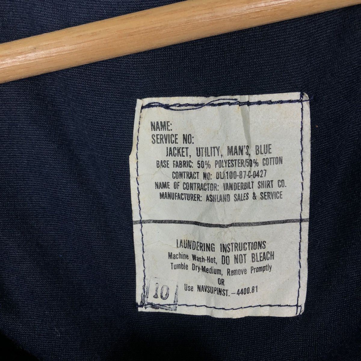 Vintage VINTAGE INSPECTOR CHORE JACKET MILITARY BUZZ RICKSONS Size US M / EU 48-50 / 2 - 12 Thumbnail