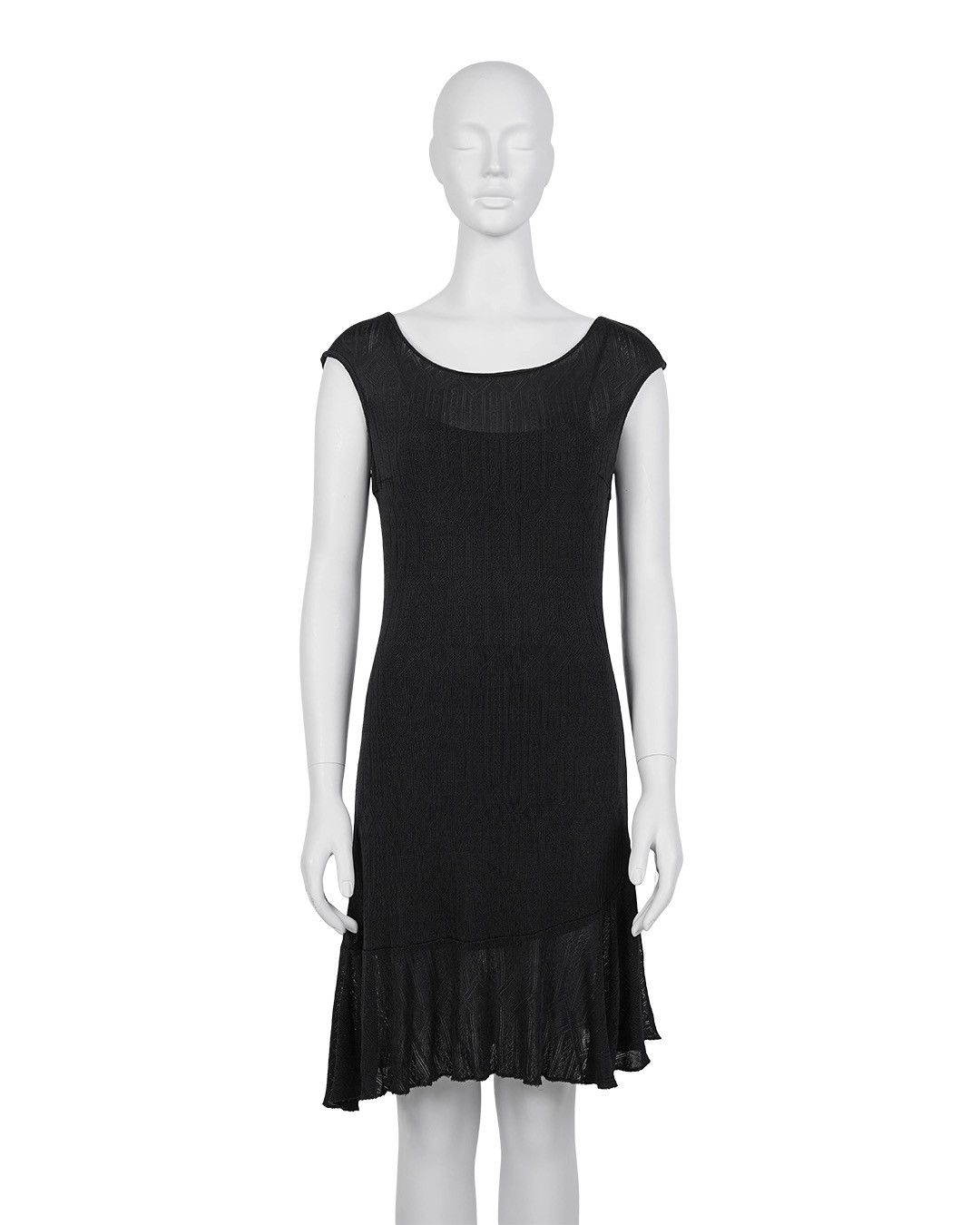 Blumarine Blumarine Pointelle Dress Size L / US 10 / IT 46 - 1 Thumbnail