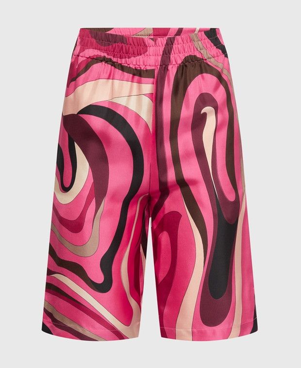 Emilio Pucci Silk shorts Size 29" - 1 Thumbnail