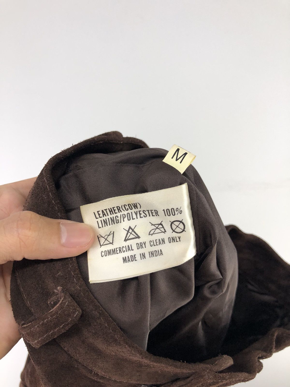 Leather Vintage Cow Leather Short Pants Size 23" - 21 Thumbnail