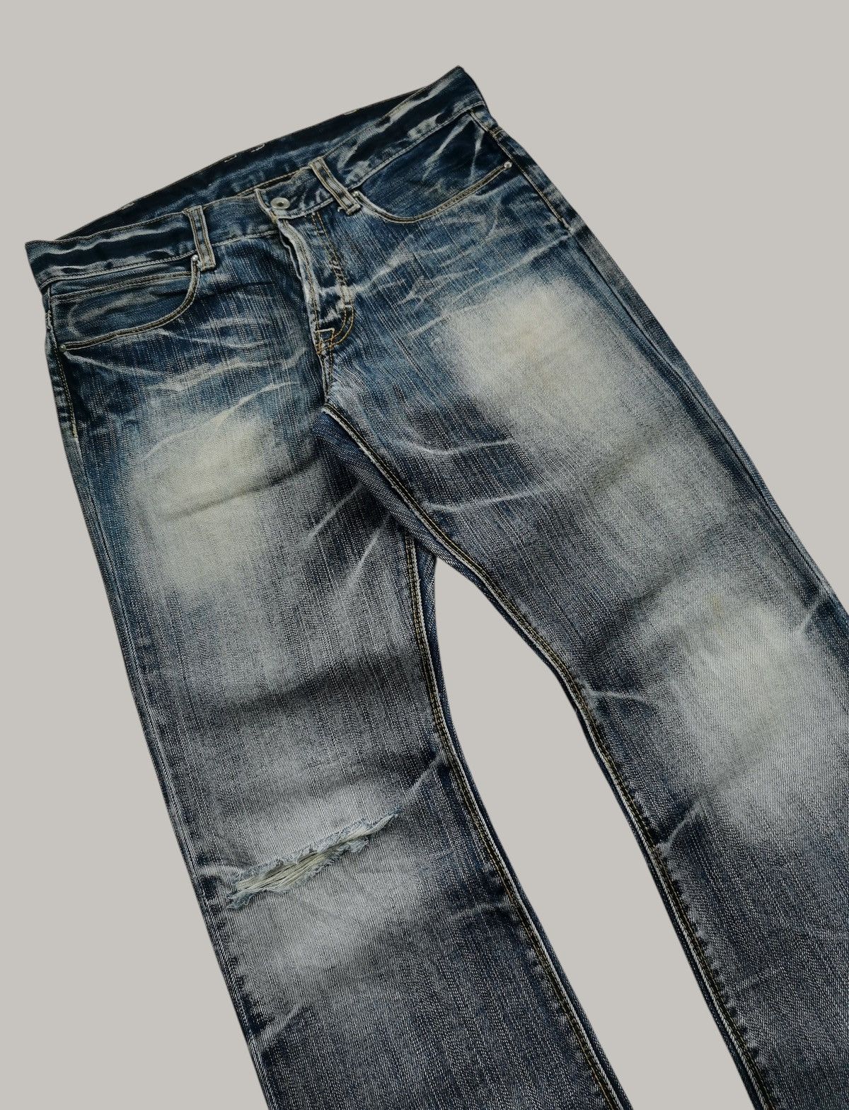 Boycott Boycott Flare Distressed Jeans ♦️ Size - W32”xL32.5” Size US 32 / EU 48 - 1 Thumbnail
