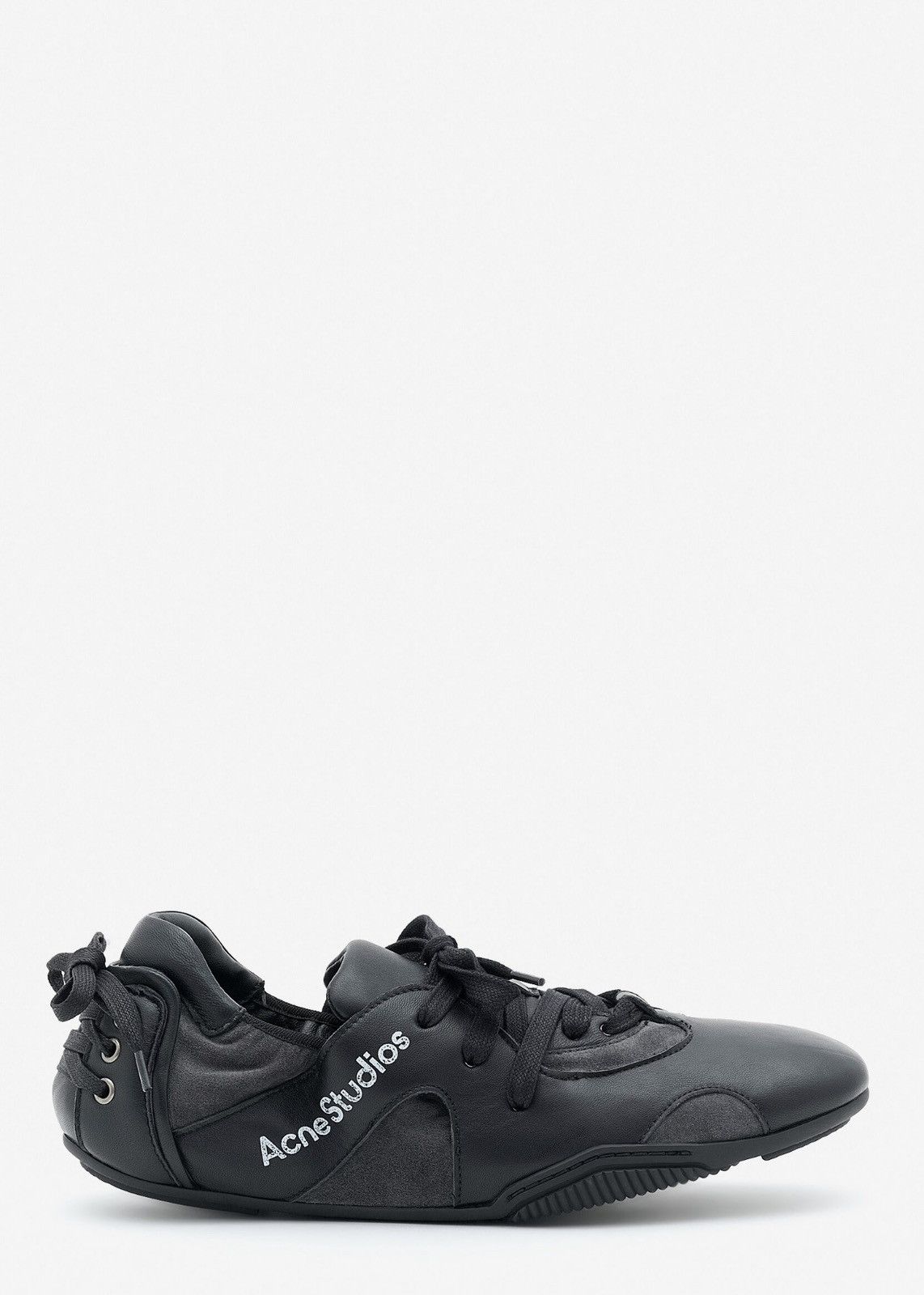 Acne Studios Acne Studios Leather Lace Up Logo Sneakers Size US 11 / EU 44 - 1 Thumbnail