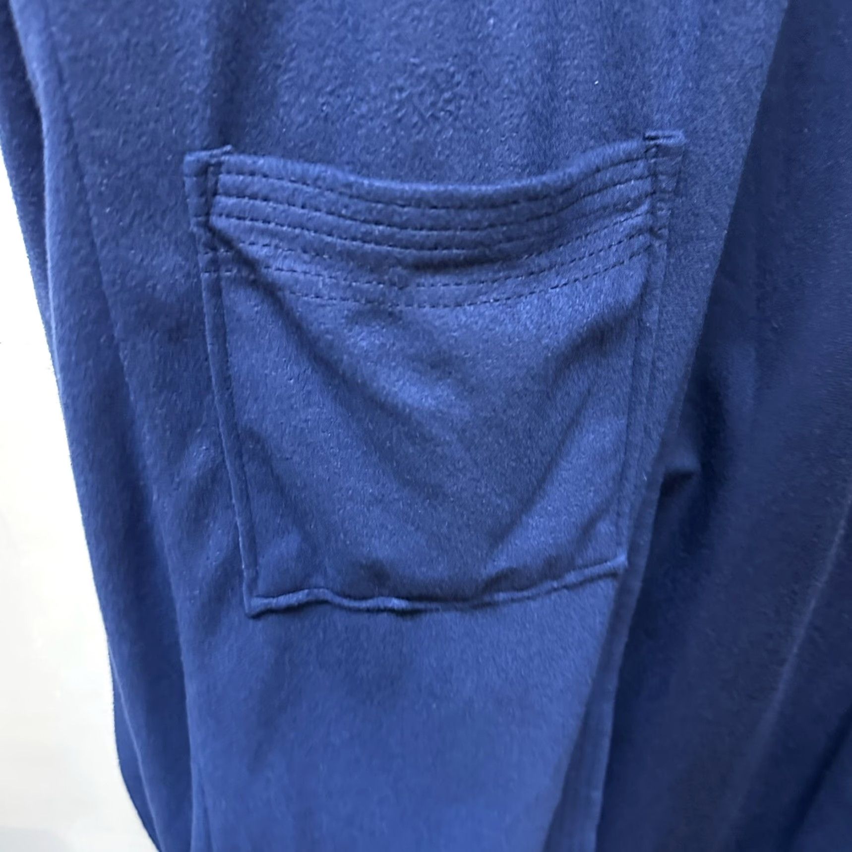 Vintage VINTAGE Towncraft Blue Smoking Lounge Robe House Coat One Size Made in USA Size US L / EU 52-54 / 3 - 5 Thumbnail