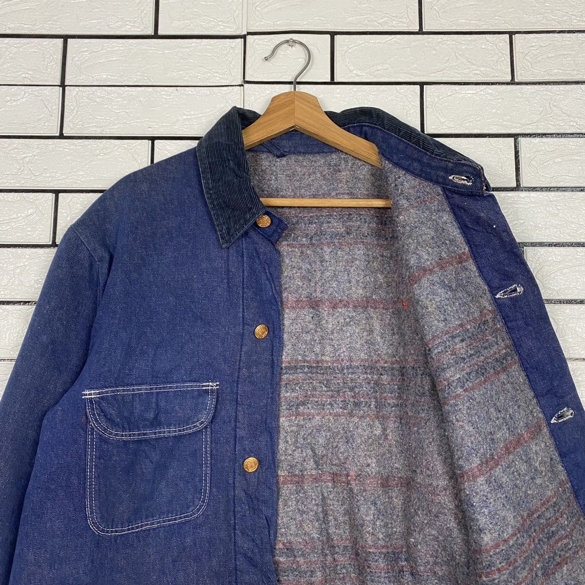 Vintage 🔥VINTAGE CHORE DETROIT JACKET BLANKET WORKER KAPITAL Size US M / EU 48-50 / 2 - 15 Thumbnail