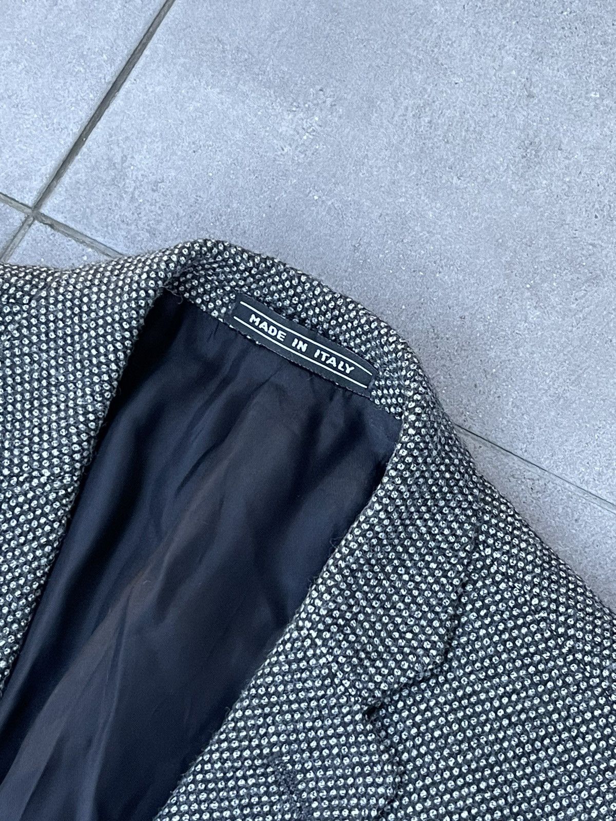 Acne Studios Acne Jeans Black White Grey Wool Blazer Size US M / EU 48-50 / 2 - 16 Thumbnail