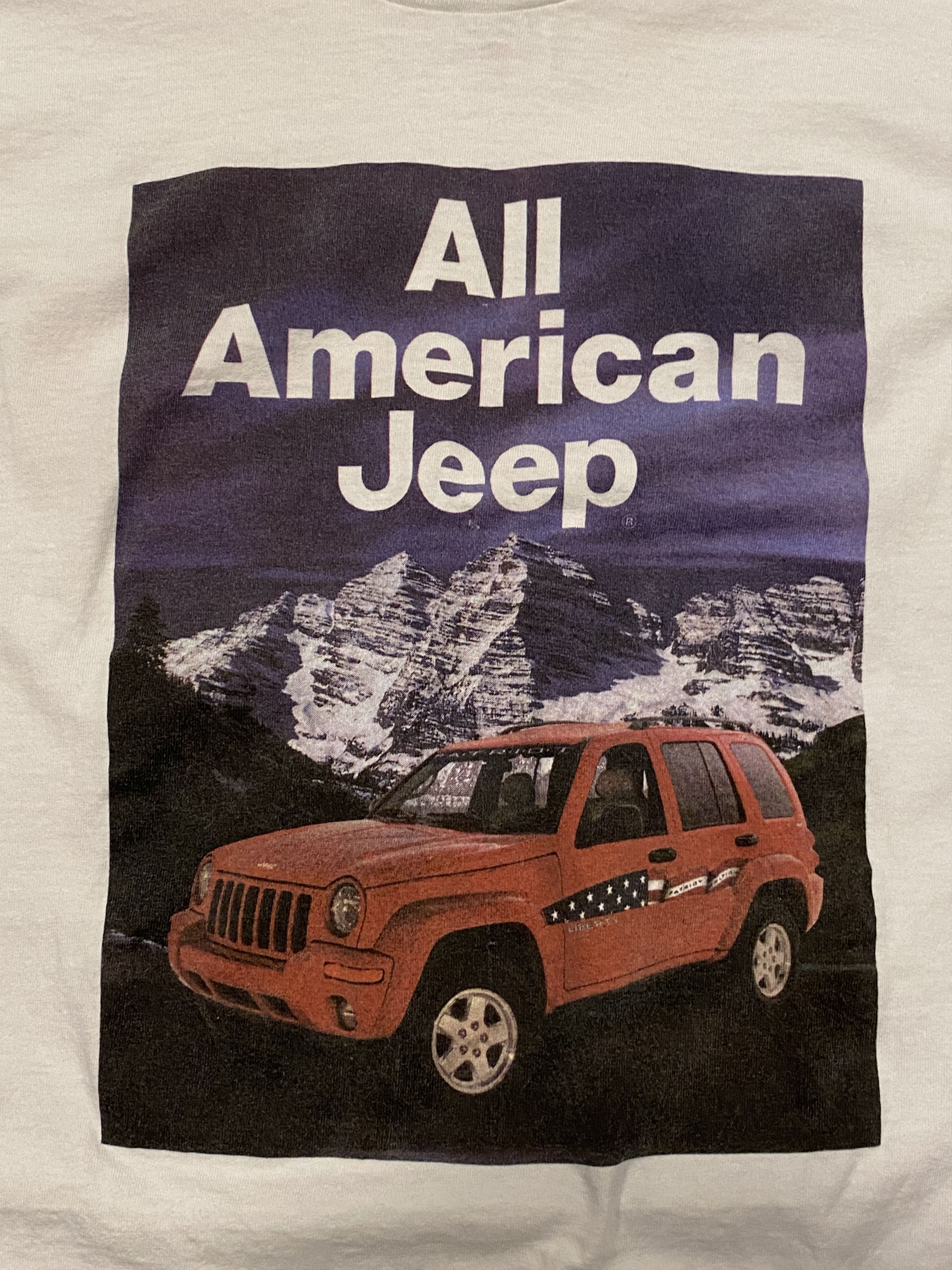 Jeep Vintage American Jeep T-shirt Size US XL / EU 56 / 4 - 2 Thumbnail