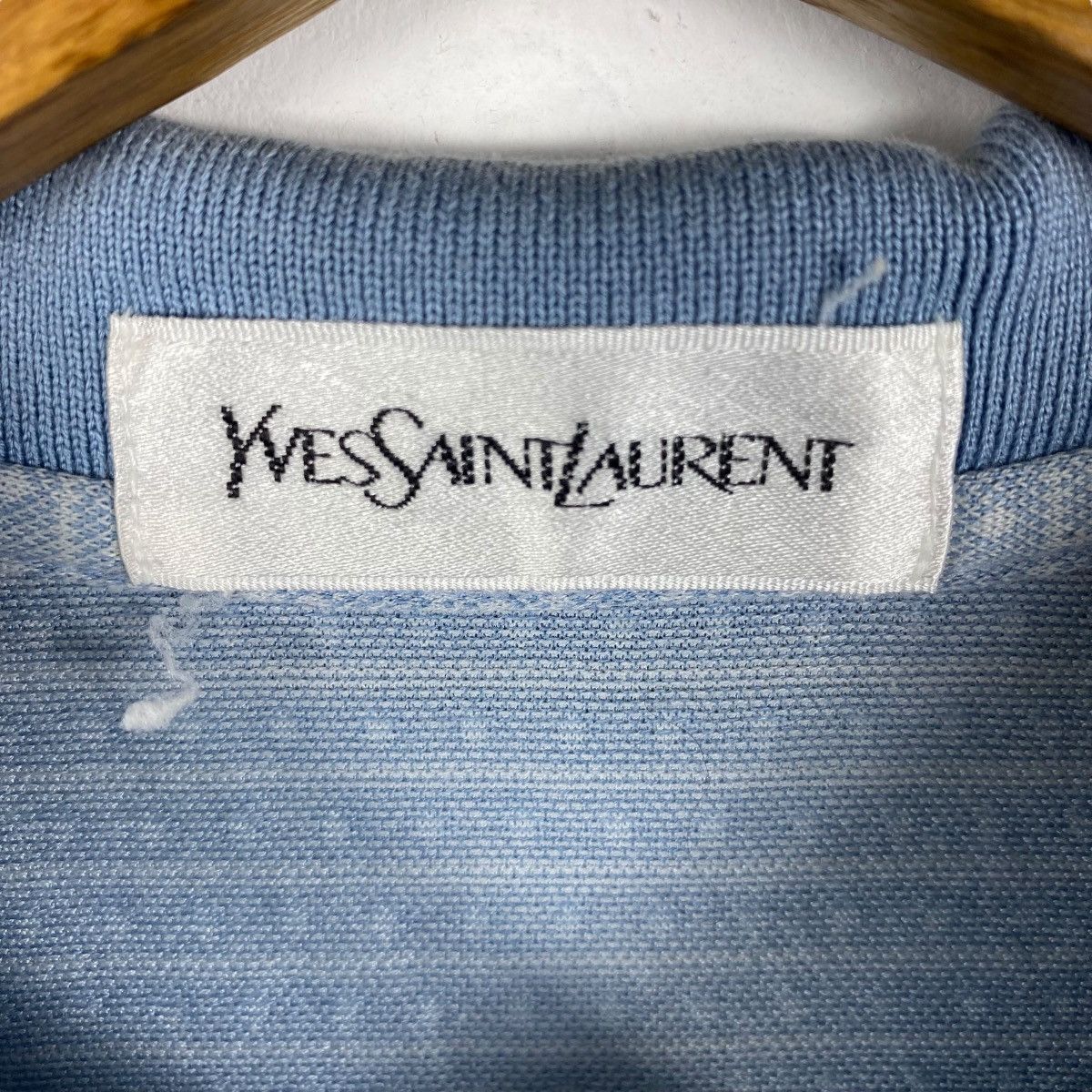 Vintage × Yves Saint Laurent Vintage 90's YVES SAINT LAURENT Pocket Polo Shirt Free Size Size US M / EU 48-50 / 2 - 5 Thumbnail
