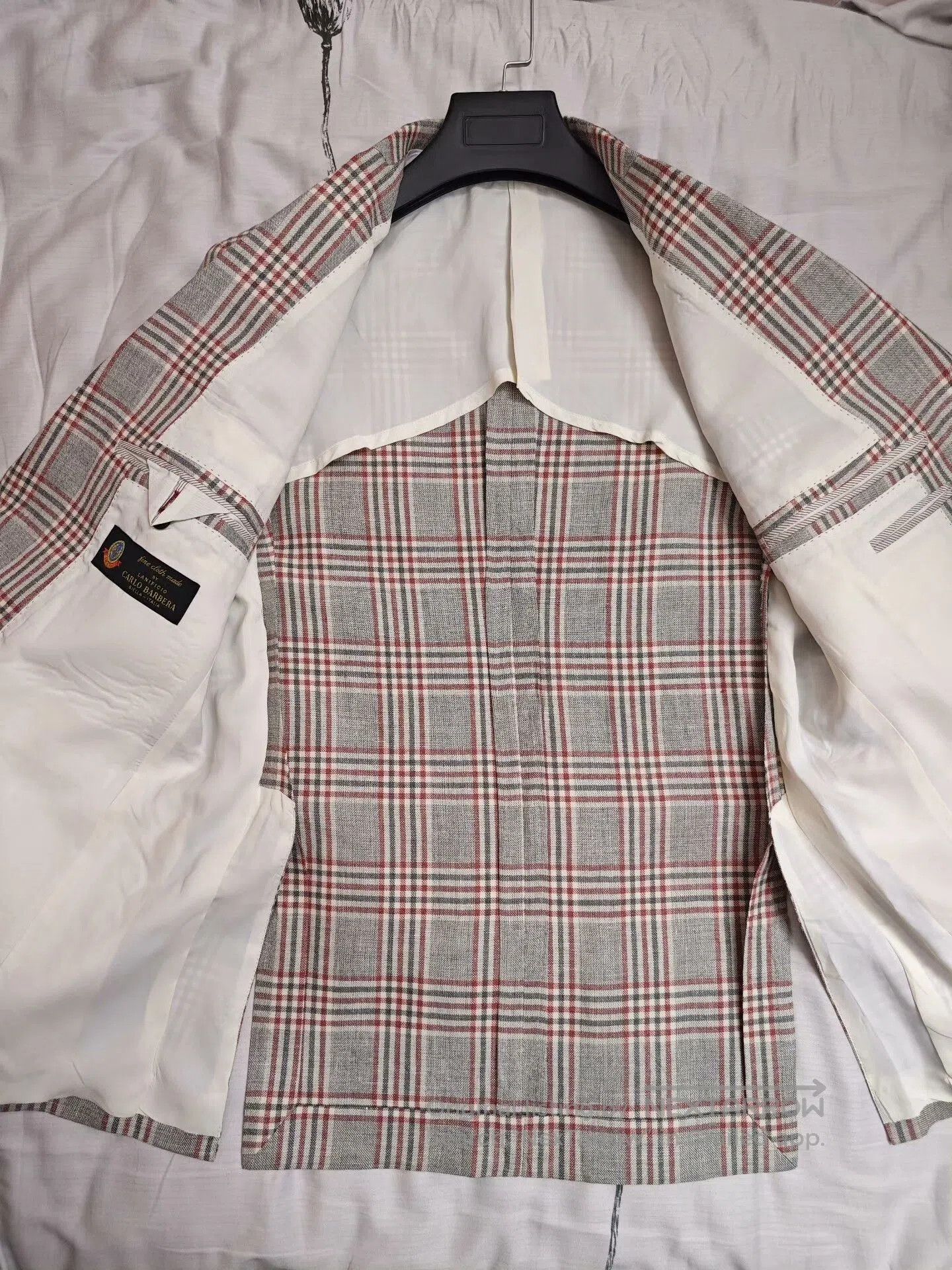 Carlo Palazzi Custom Carlo Barbera Linen Wool Suit. Size US M / EU 48-50 / 2 - 6 Thumbnail