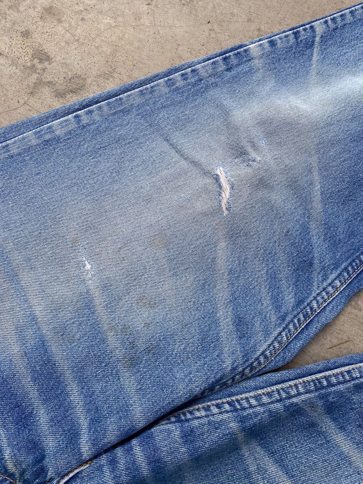 Levi's Levi’s 510 Blue Distressed Denim Size US 34 / EU 50 - 11 Thumbnail