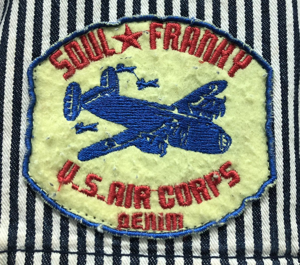 Vintage Vintage Soul Franky U.S.Air Corps Denim Jumpsuits Size US 36 / EU 52 - 4 Thumbnail